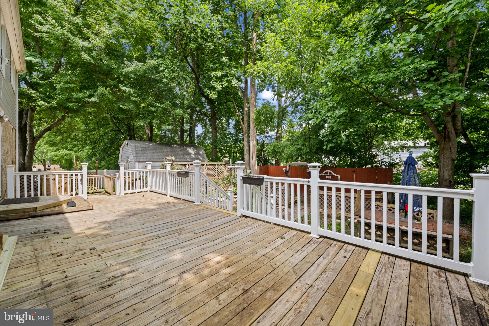 9517 Perry Brook Court Baltimore, MD 21236 - Photo 24 of 30 Large Expansive Deck for Hosting Parties