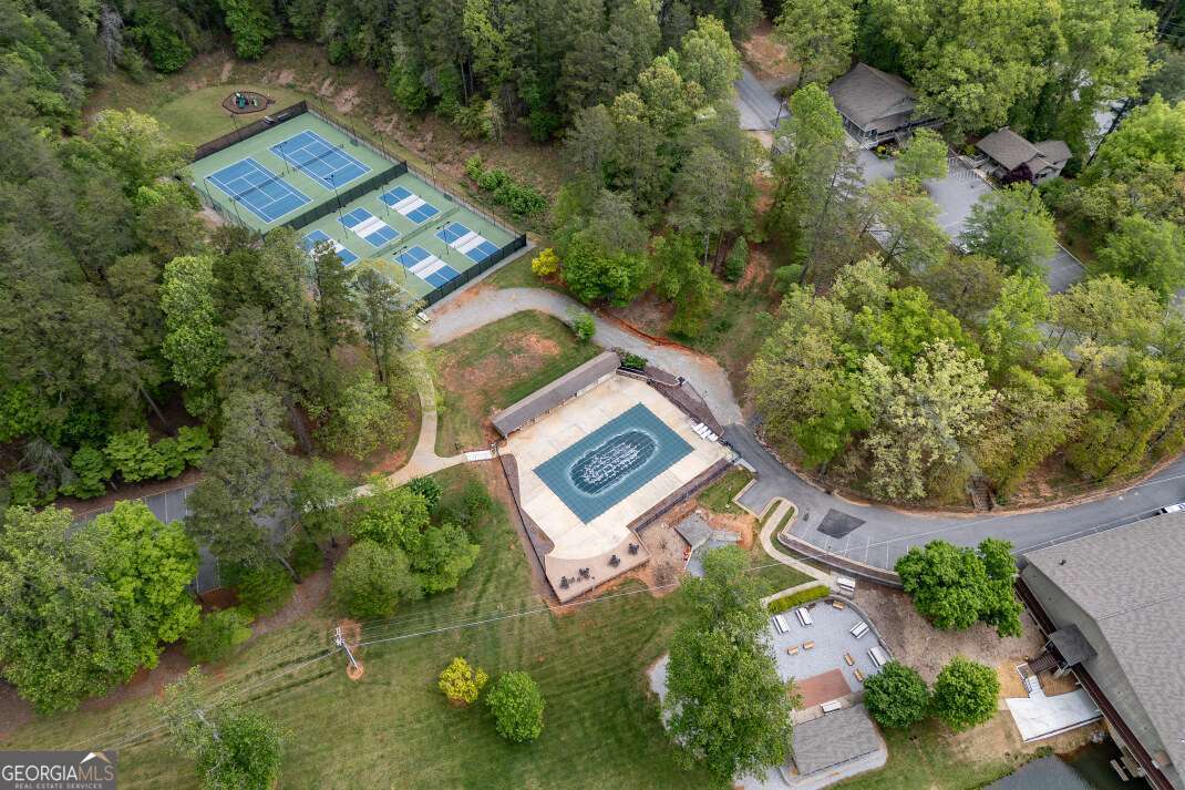 Lot 17 Lower Gap Road, Unit 17 Sautee Nacoochee, GA 30571 - Photo 39 of 39 an aerial view of a house with garden space and street view