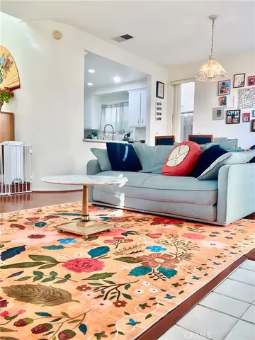 a bedroom with furniture and a fireplace