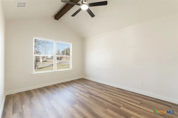 wooden floor in an empty room