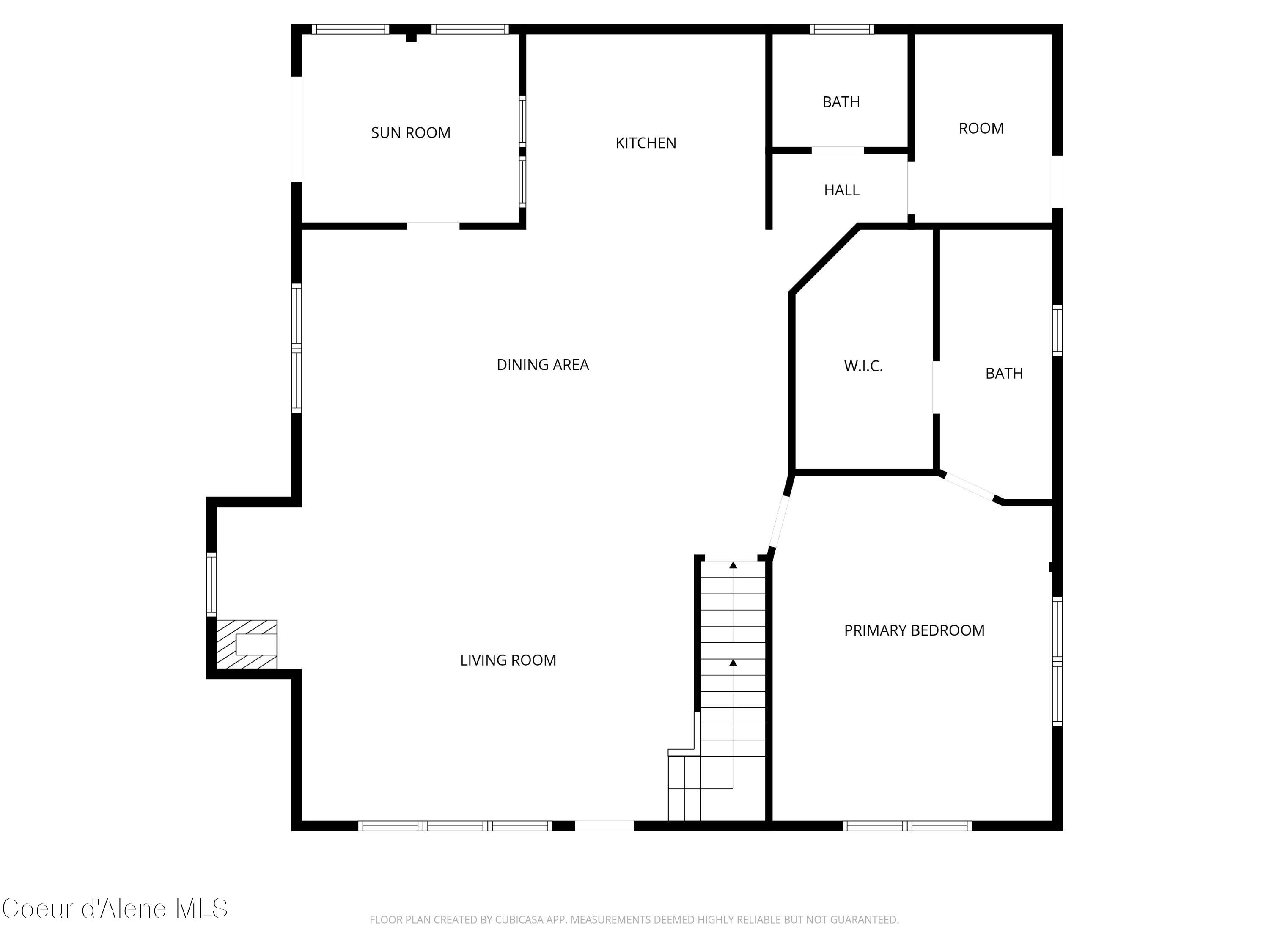 53 Sawtooth Way Sagle, ID 83860 - Photo 68 of 71 Main Level Floor Plan