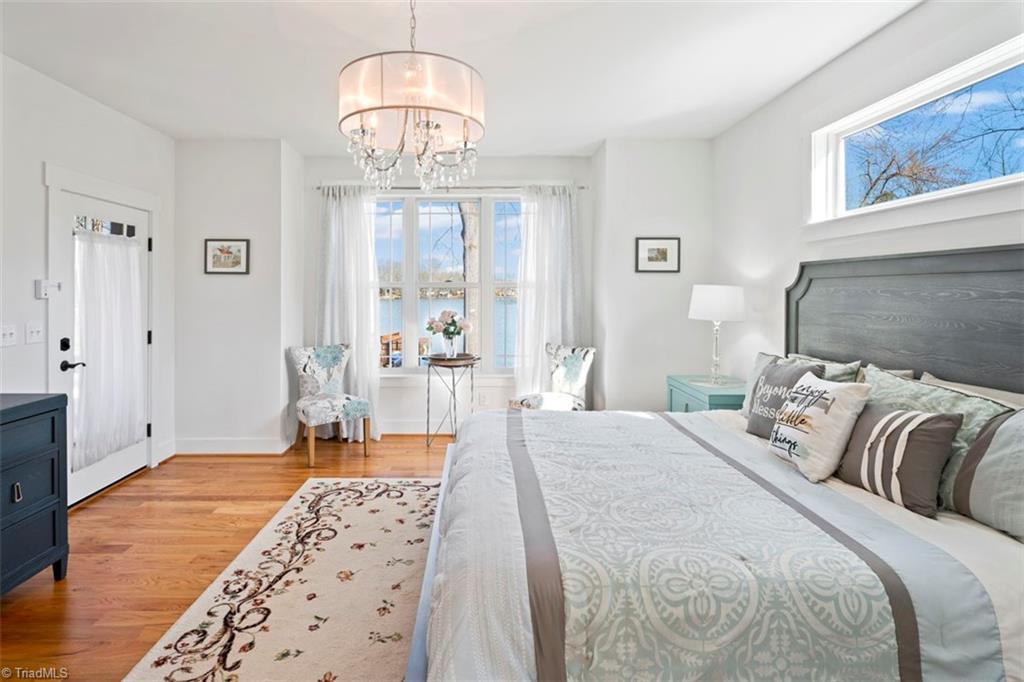 1786 Riverview Road Lexington, NC 27292 - Photo 27 of 50 Relaxing primary suite with view of the lake