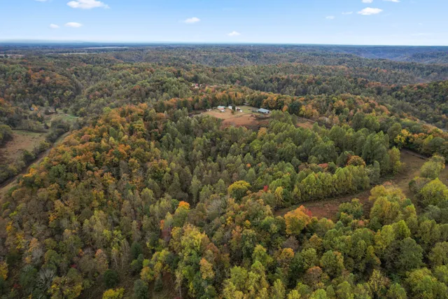 an aerial view of residential houses with city view and lake view