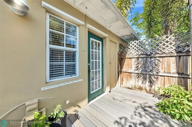 a view of a house with a window