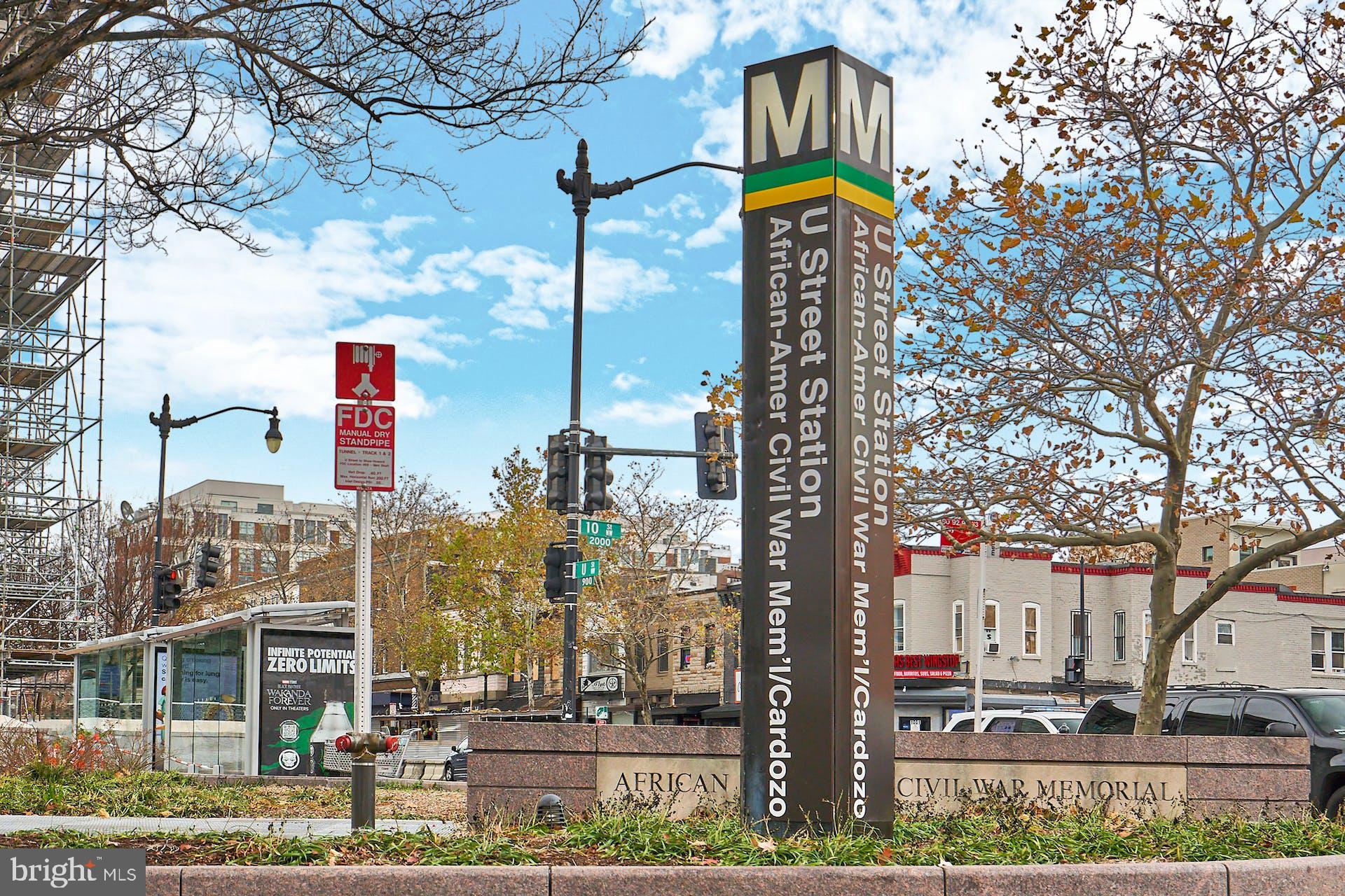 1213 W Street Northwest Washington, DC 20009 - Photo 36 of 47 U Street Metro