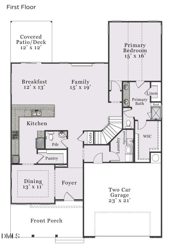 5820 Genesee Drive Durham, NC 27712 - Photo 16 of 21 First Floor