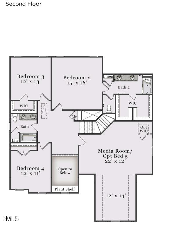 5820 Genesee Drive Durham, NC 27712 - Photo 17 of 21 Second Floor