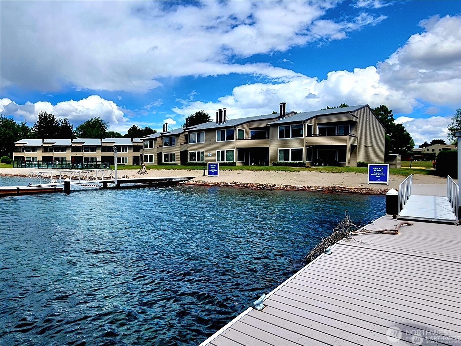 1 Lakeside 717-i Manson, WA 98831 - Photo 25 of 40 a view of a house with a yard