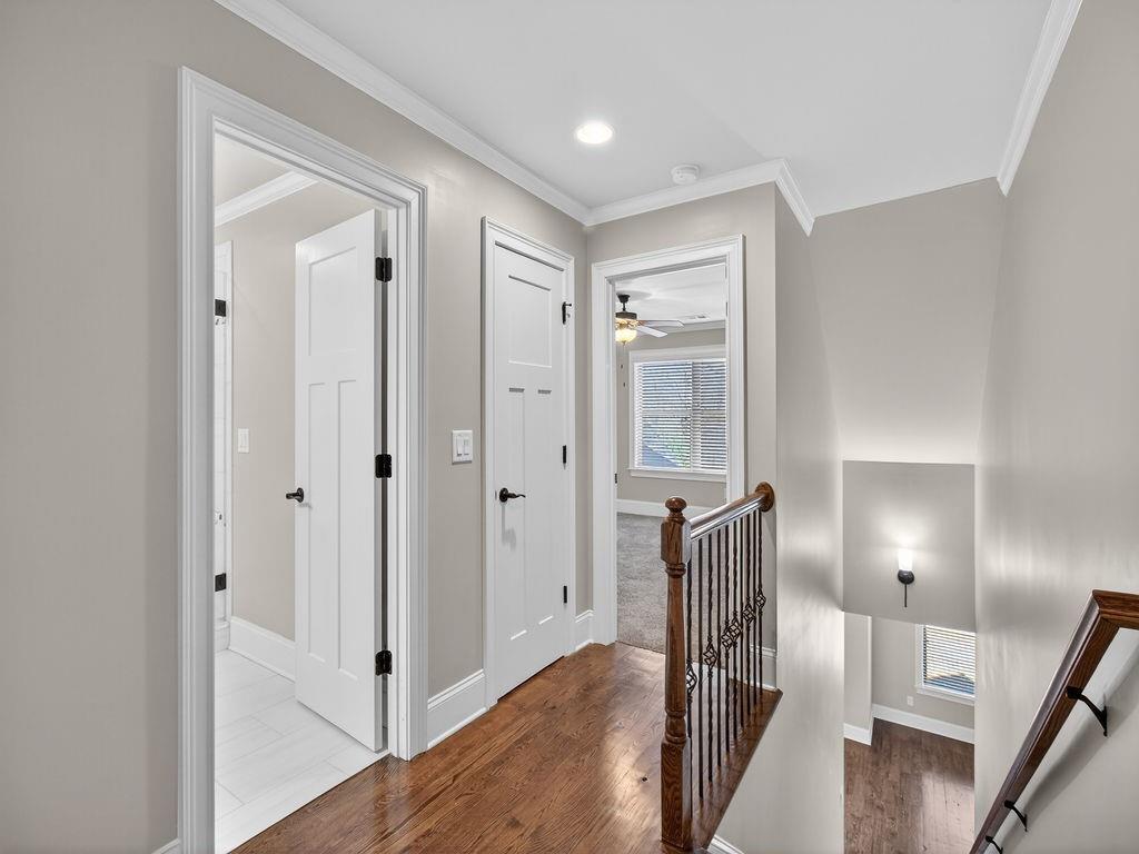 436 Thunder Road Buford, GA 30518 - Photo 18 of 62 a view of a hallway with staircase