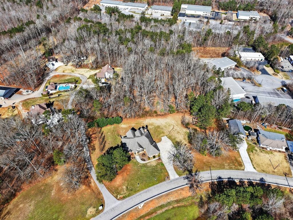 436 Thunder Road Buford, GA 30518 - Photo 46 of 62 an aerial view of residential houses with outdoor space