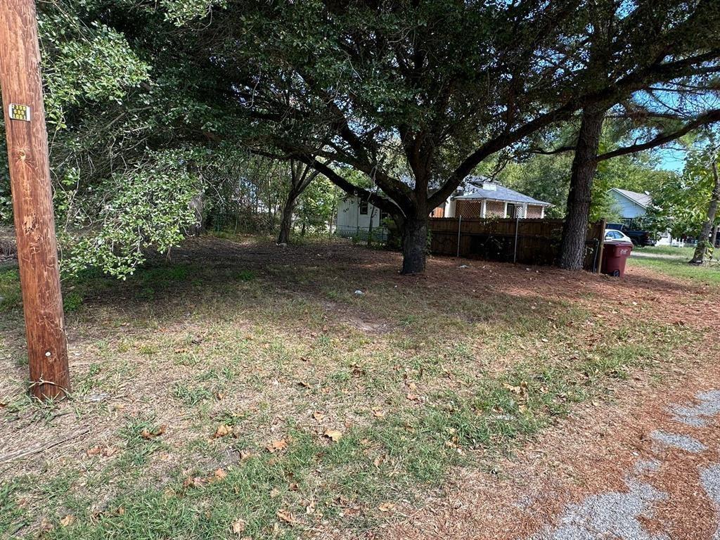 1306 South 5th Street Bonham, TX 75418 - Photo 12 of 13 a view of a tree in the middle of a yard