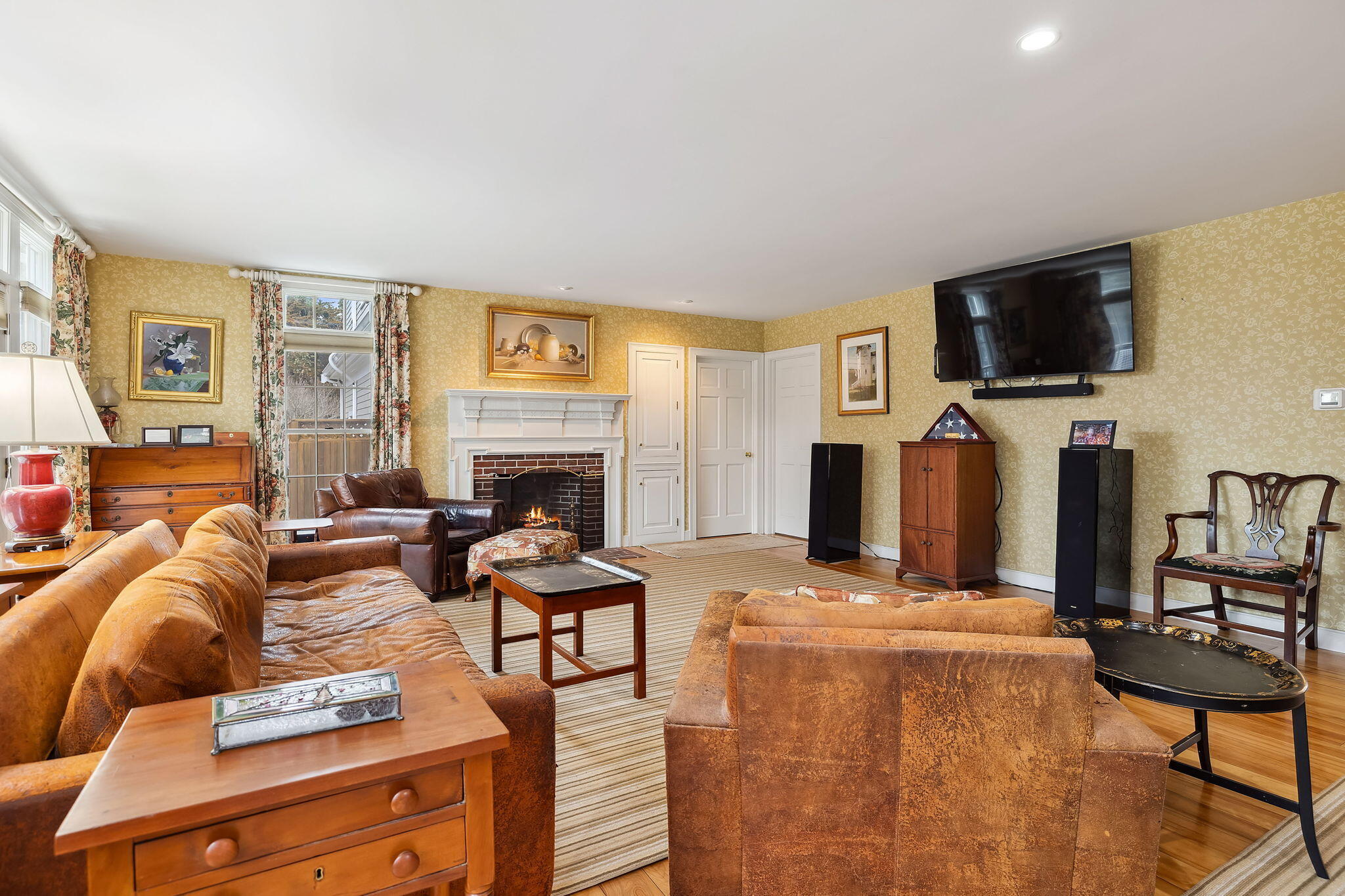 46 Freeman Lane Orleans, MA 02653 - Photo 13 of 74 With woodburning fireplace