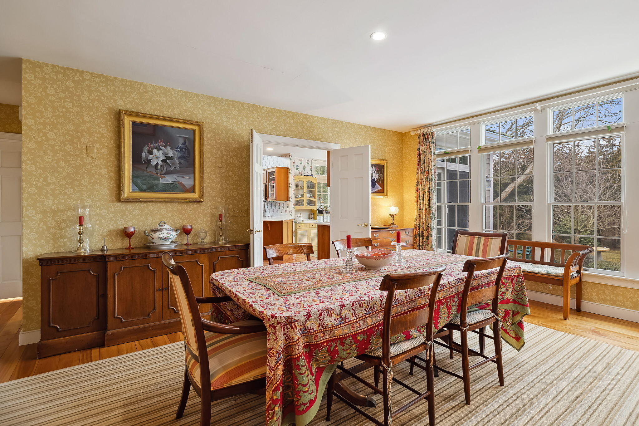 46 Freeman Lane Orleans, MA 02653 - Photo 17 of 74 Open dining room