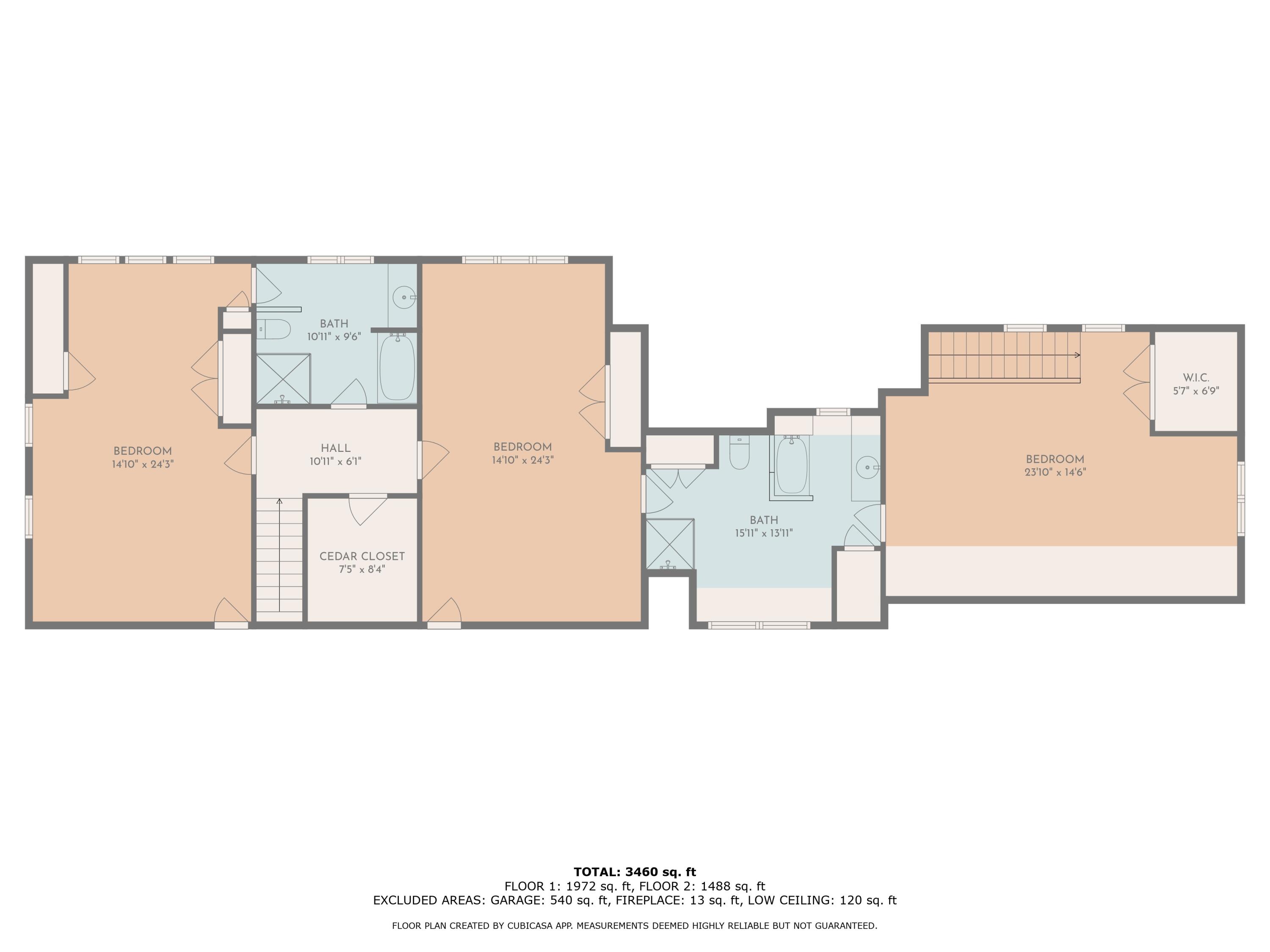 46 Freeman Lane Orleans, MA 02653 - Photo 62 of 74 a picture of floor plan