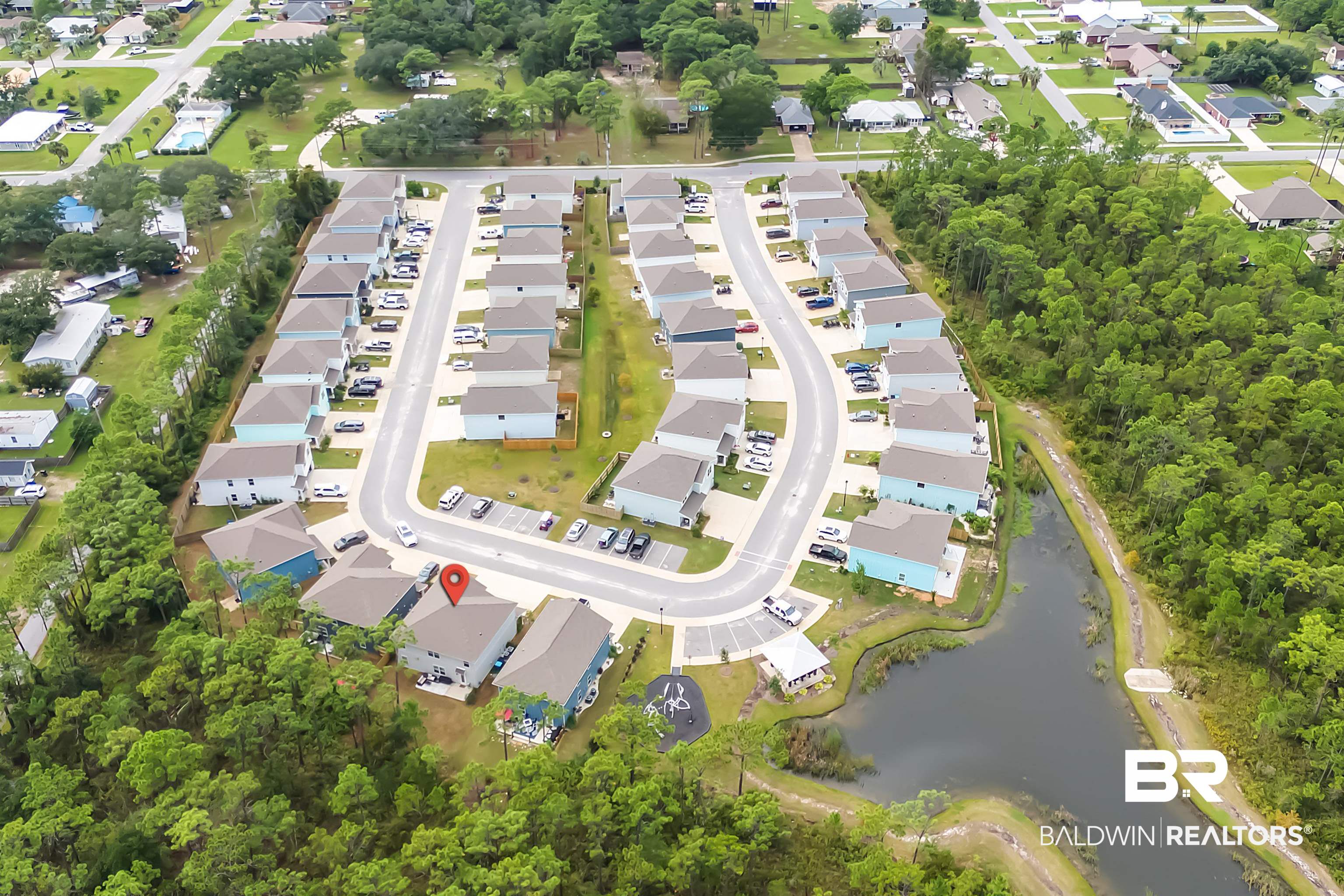 24549 Broken Sound Loop Orange Beach, AL 36561 - Photo 51 of 57 Birds eye view of property with a water view