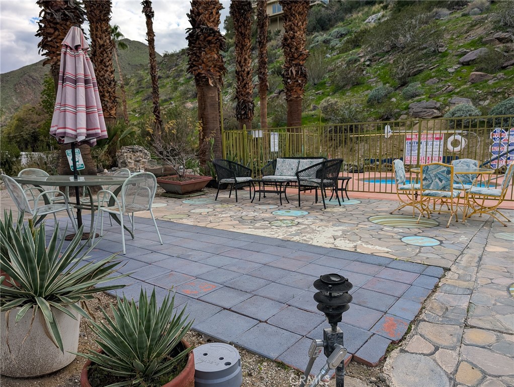 28 Jupiter Street Palm Springs, CA 92264 - Photo 23 of 26 a view of outdoor space yard and patio