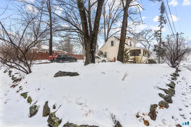 a view of snow on the snow