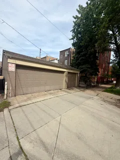 a view of garage with furniture