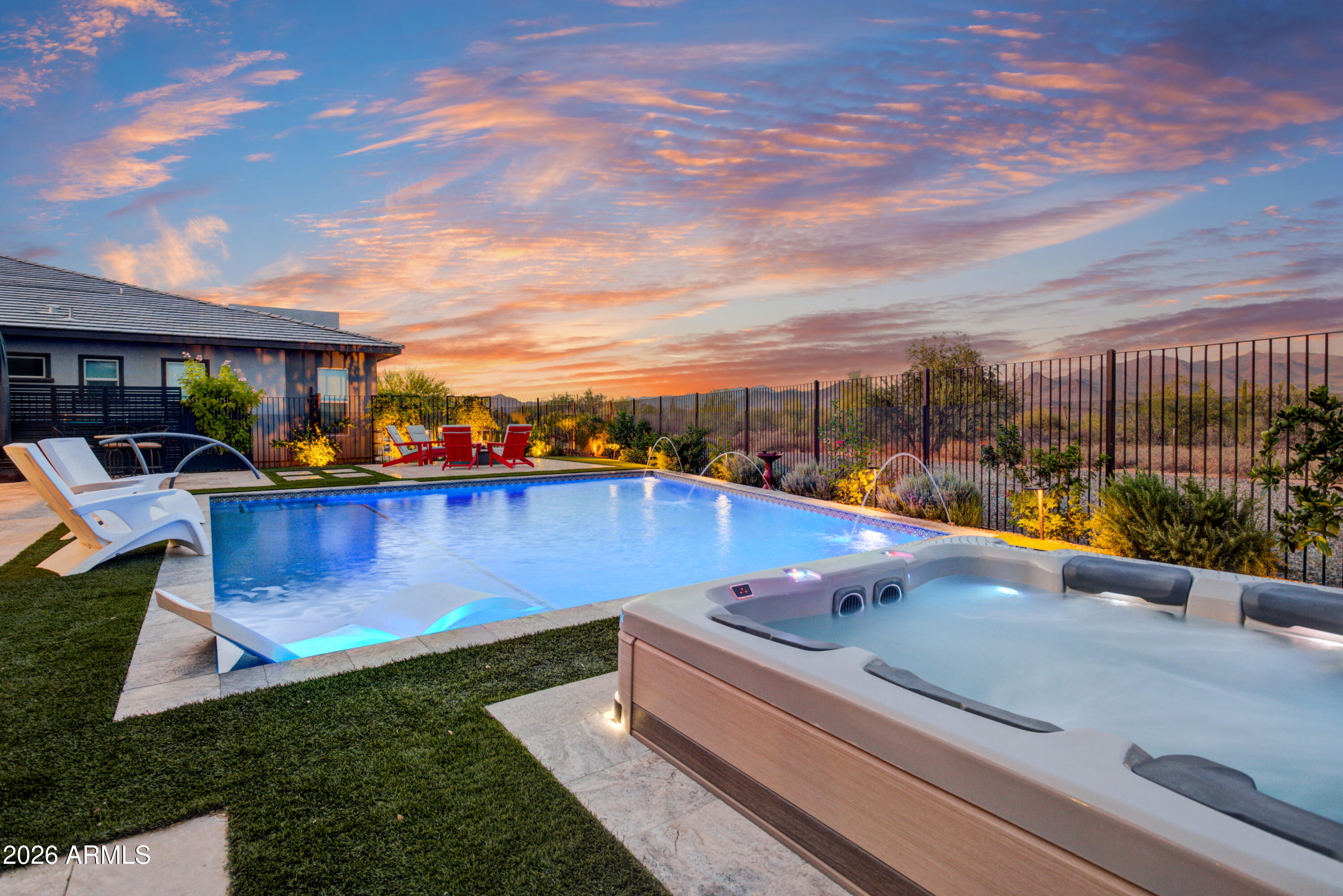 28517 North Camel Rock Court Rio Verde, AZ 85263 - Photo 28 of 39 an outdoor view with sitting space