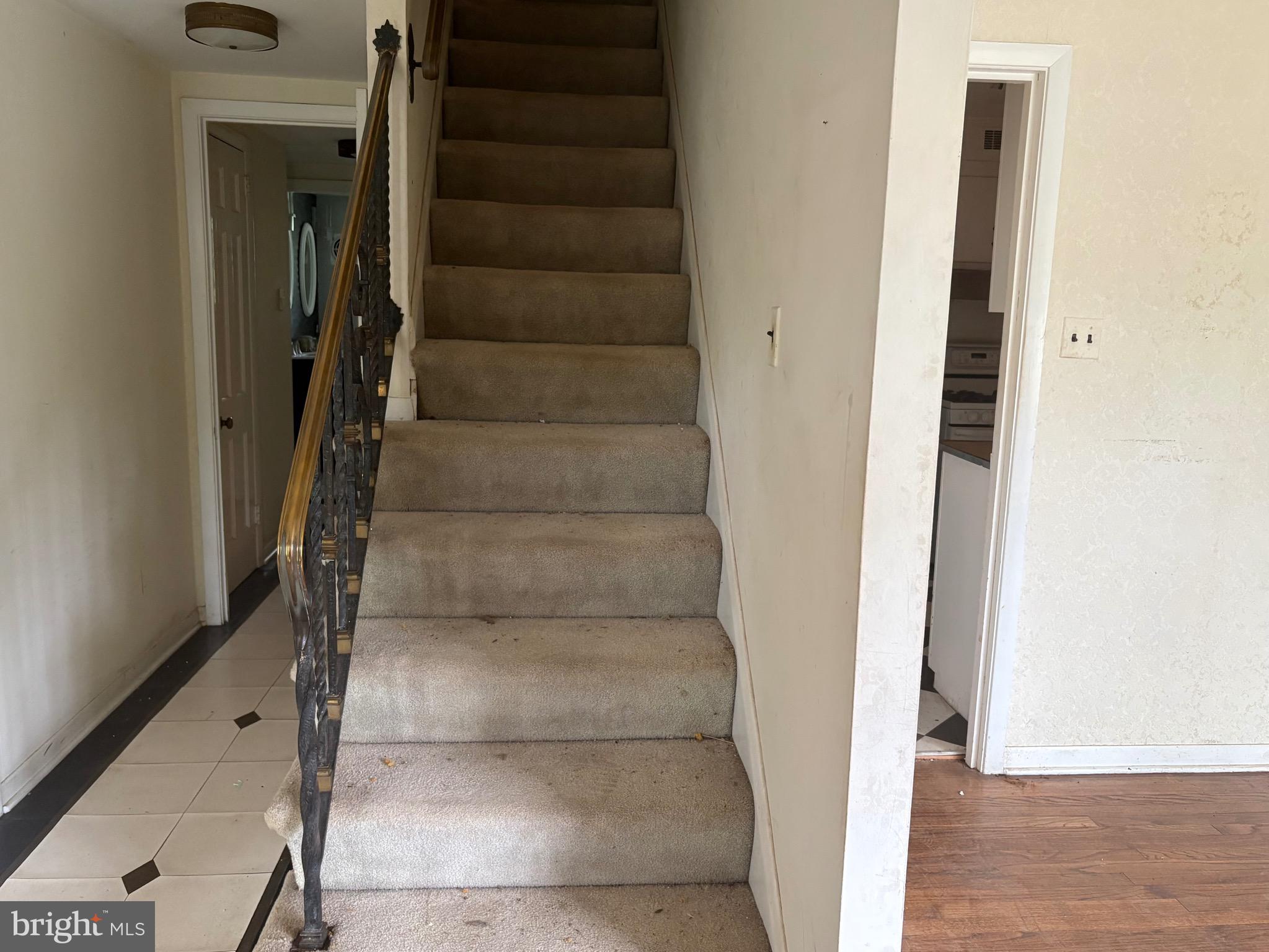 1041 Kipling Road Jenkintown, PA 19046 - Photo 14 of 23 a view of staircase with white walls