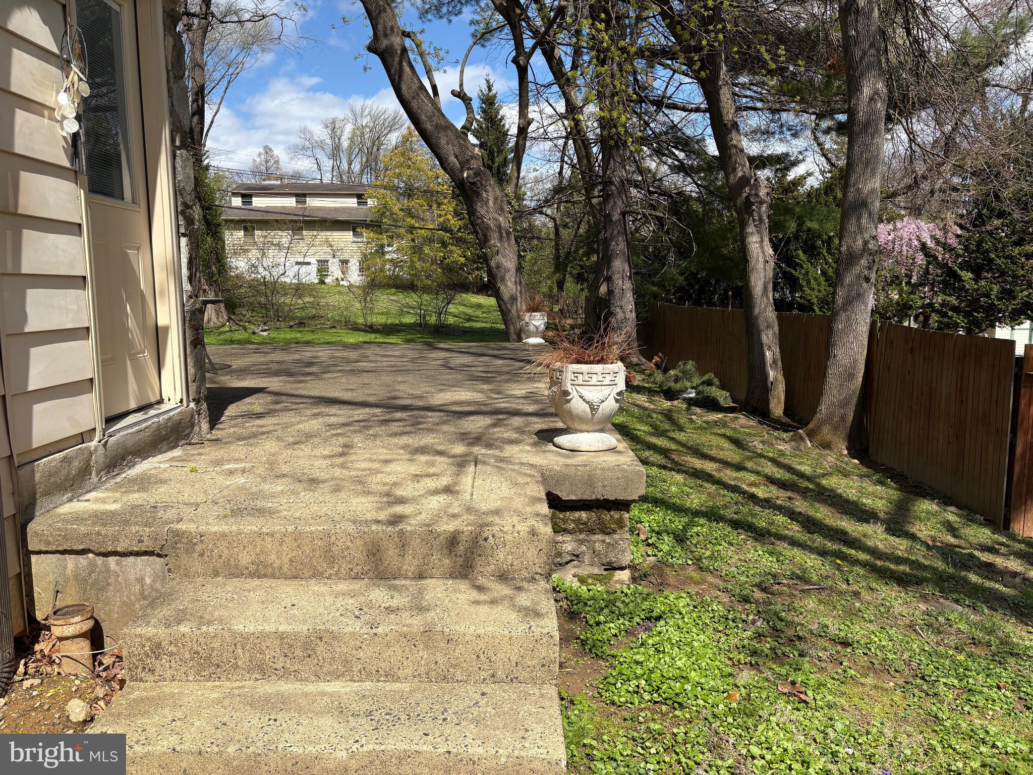 1041 Kipling Road Jenkintown, PA 19046 - Photo 23 of 23 a view of a yard with plants and trees