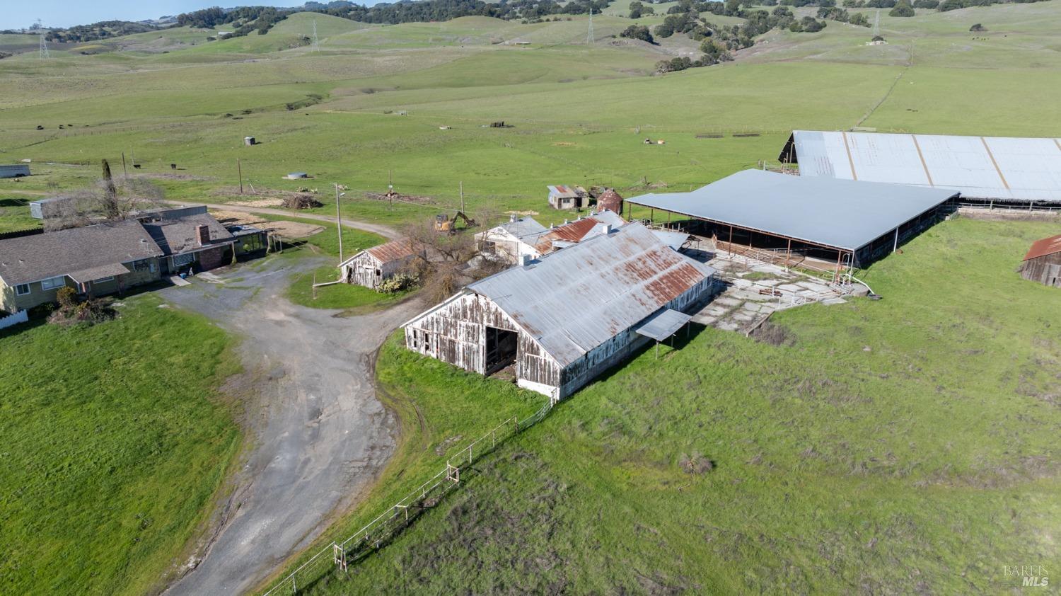 4695 Old Adobe Road Petaluma, CA 94954 - Photo 8 of 25 an aerial view of a house with garden