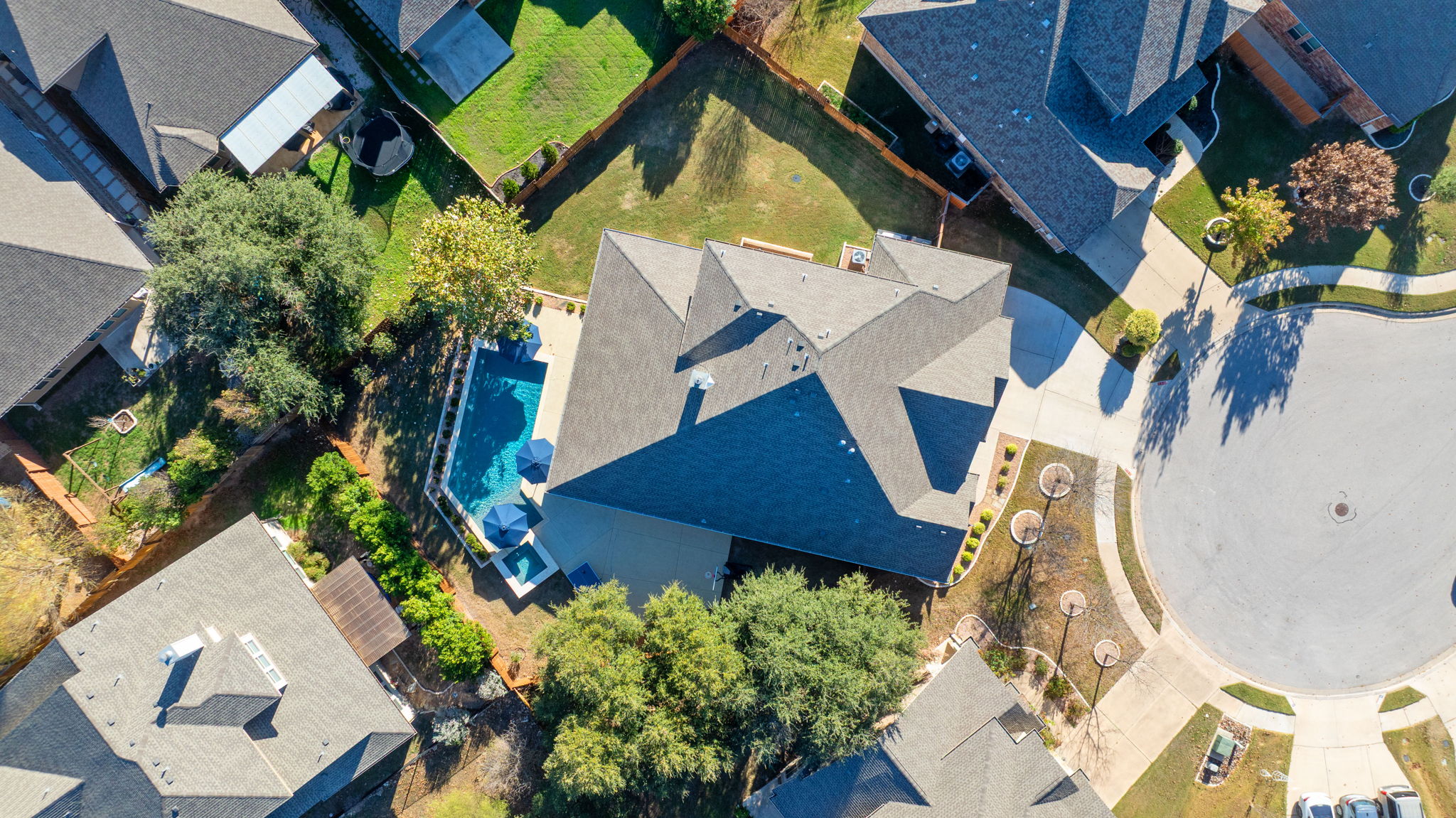 512 Choke Canyon Lane Georgetown, TX 78628 - Photo 27 of 37 Aerial perspective of suburban area