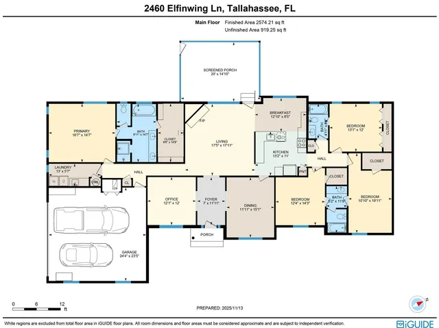 $575,000 | 2460 Elfinwing Lane, Tallahassee, FL 32309