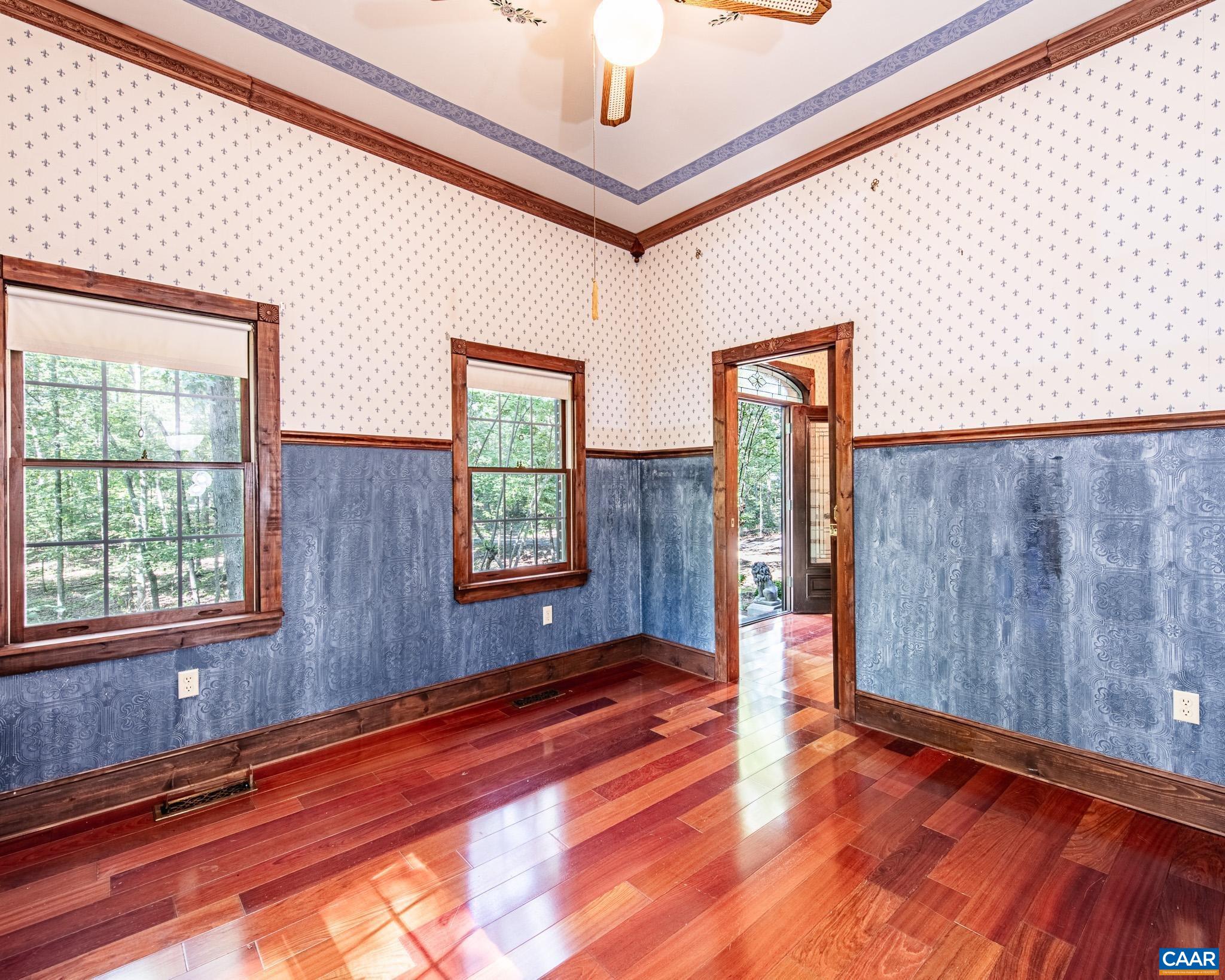 87 Retriever Ridge Drive Gordonsville, VA 22942 - Photo 15 of 41 a view of an empty room with wooden floor and a window
