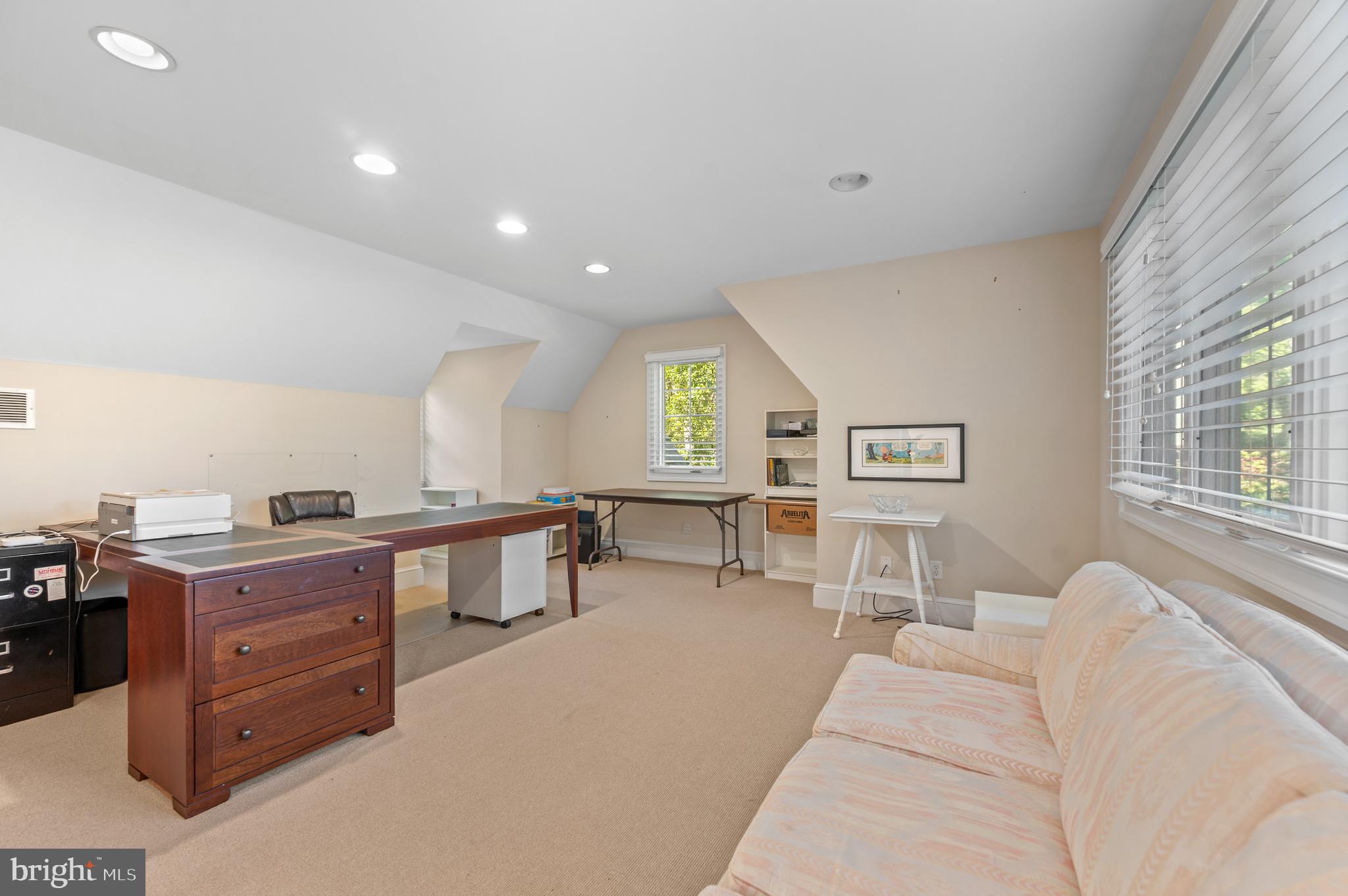 1236 Denbigh Lane Wayne, PA 19087 - Photo 21 of 36 a living room with furniture and paintings on the wall