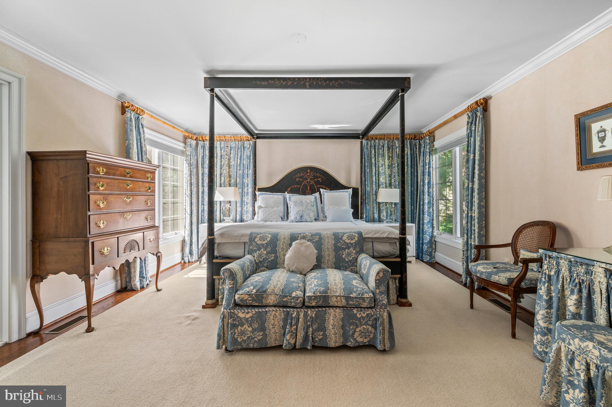 1236 Denbigh Lane Wayne, PA 19087 - Photo 24 of 36 a bedroom with furniture and a window