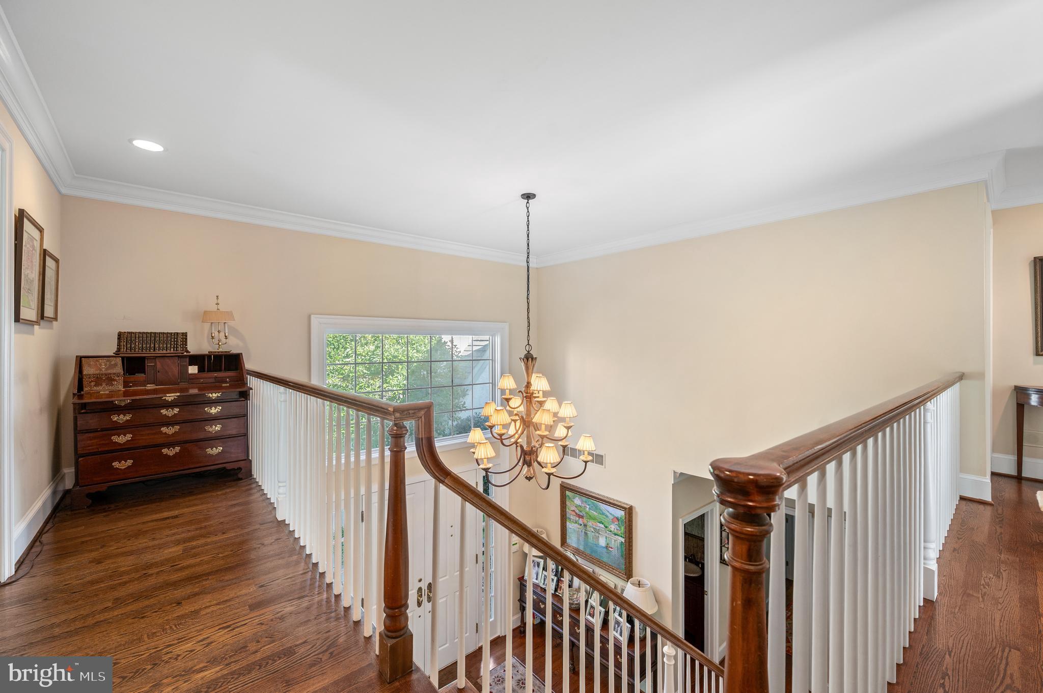 1236 Denbigh Lane Wayne, PA 19087 - Photo 30 of 36 a view of entryway and hall with wooden floor