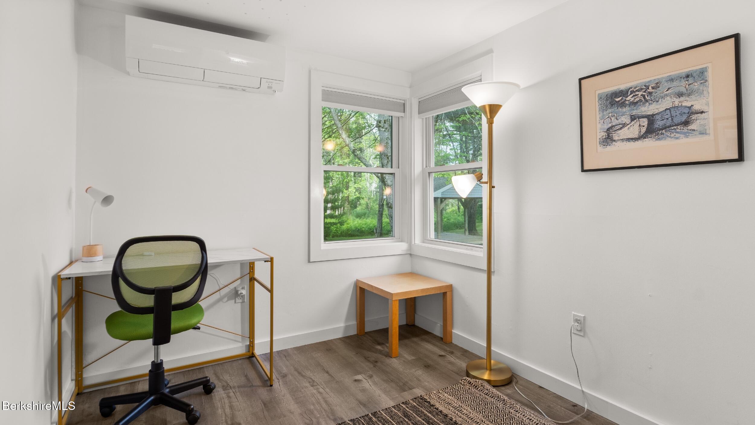 418 Monterey Road Great Barrington, MA 01230 - Photo 22 of 28 a view of a workspace with furniture and a window