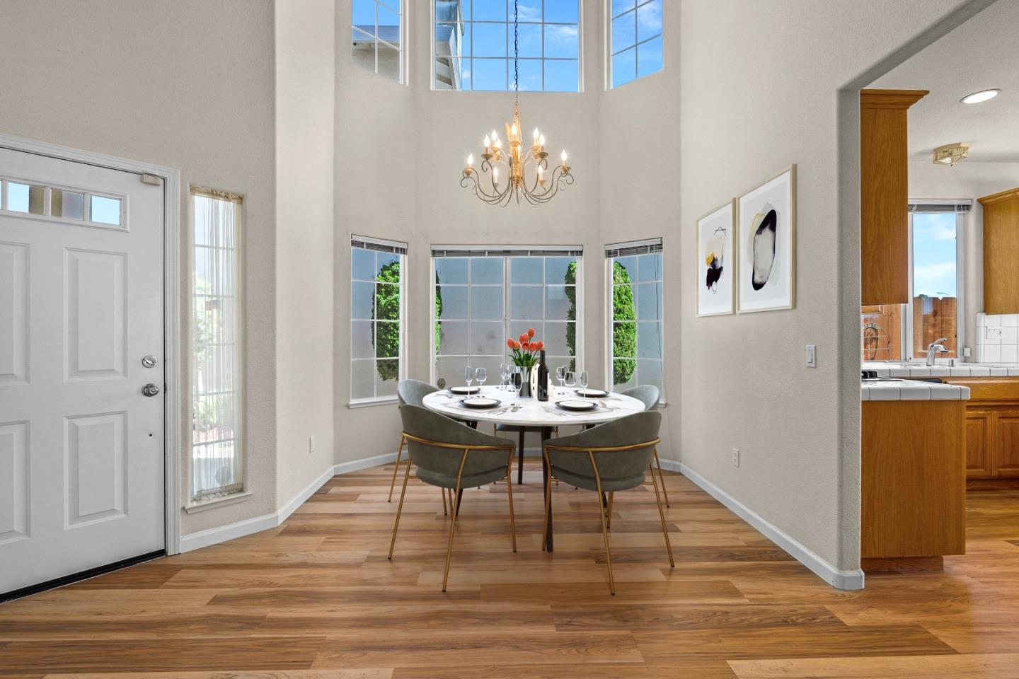 215 Montclair Lane Salinas, CA 93906 - Photo 6 of 40 a view of a dining room with furniture window and wooden floor
