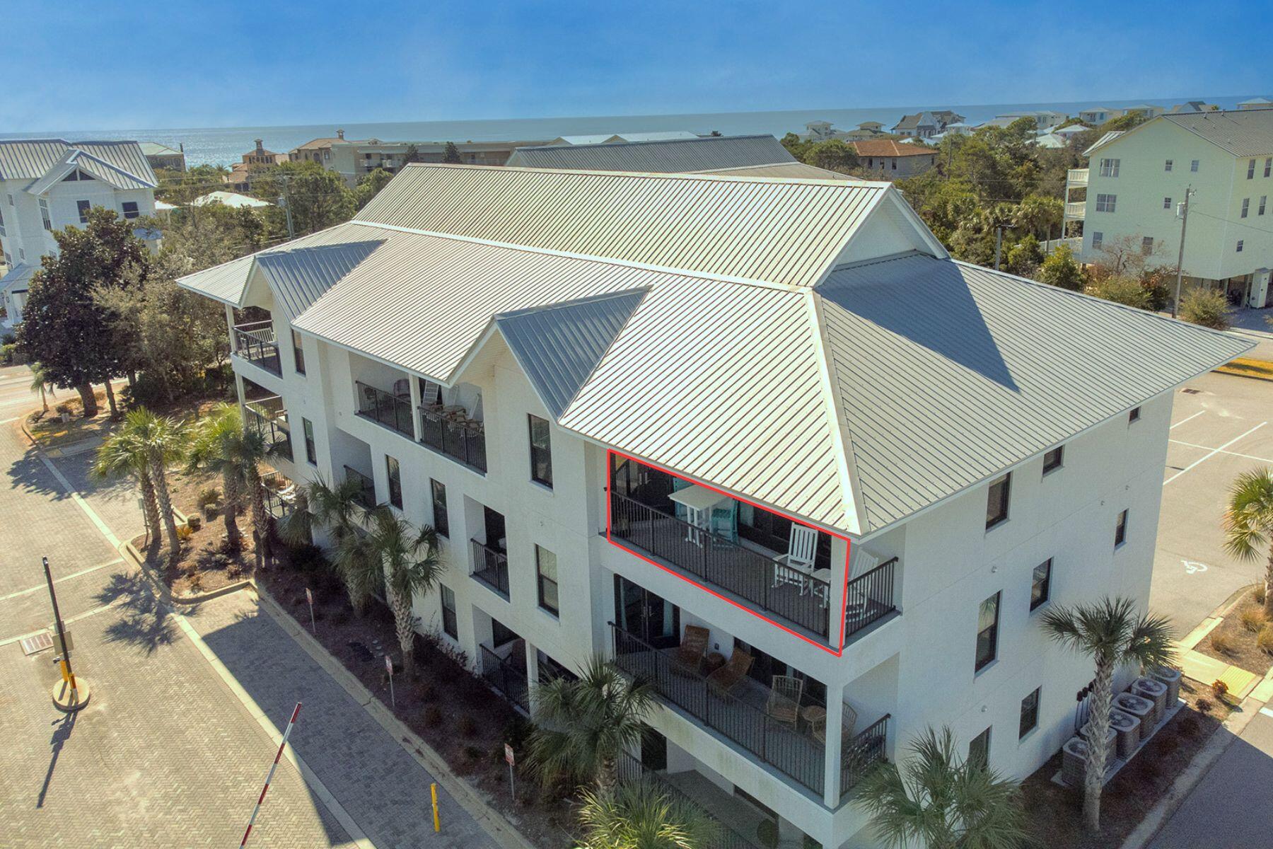 3986 West Hidden Lake Way, Unit 231 Santa Rosa Beach, FL 32459 - Photo 2 of 66 an aerial view of a house