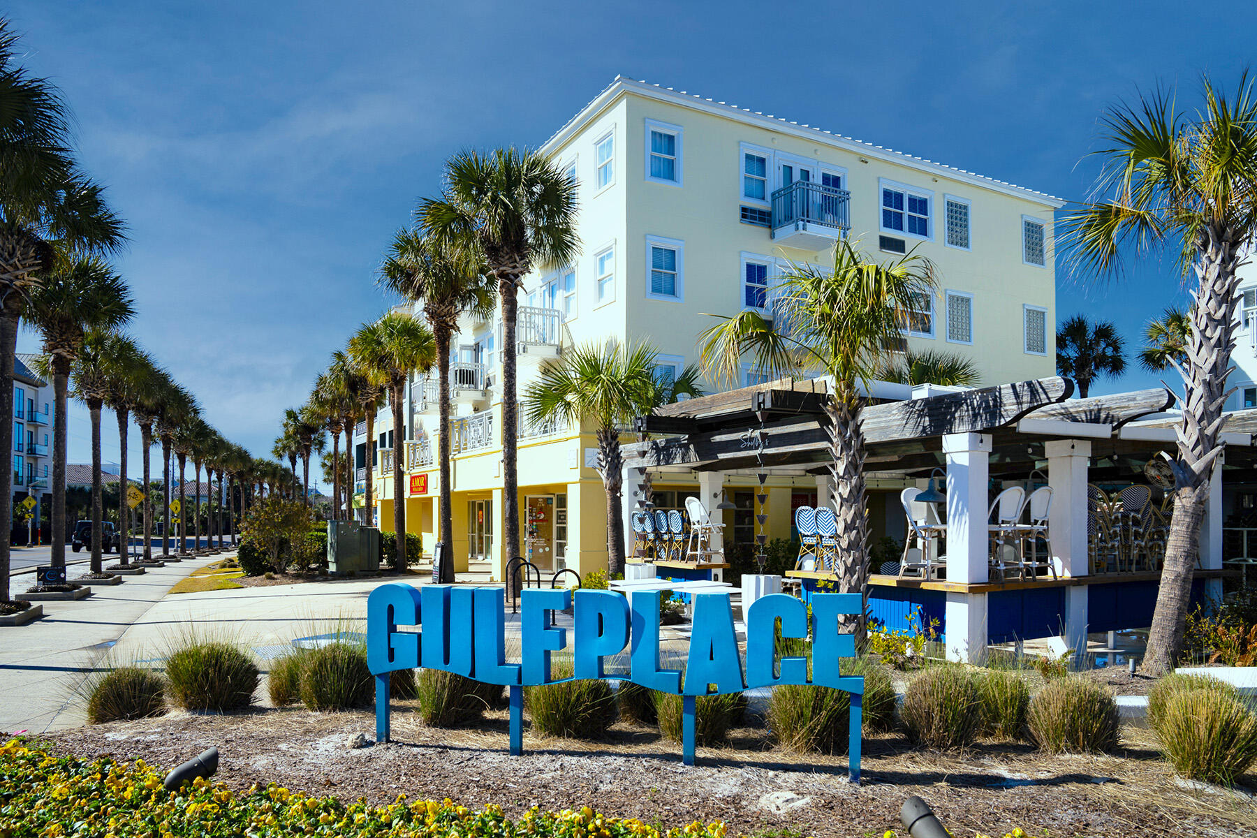 3986 West Hidden Lake Way, Unit 231 Santa Rosa Beach, FL 32459 - Photo 65 of 66 a front view of a building with street view