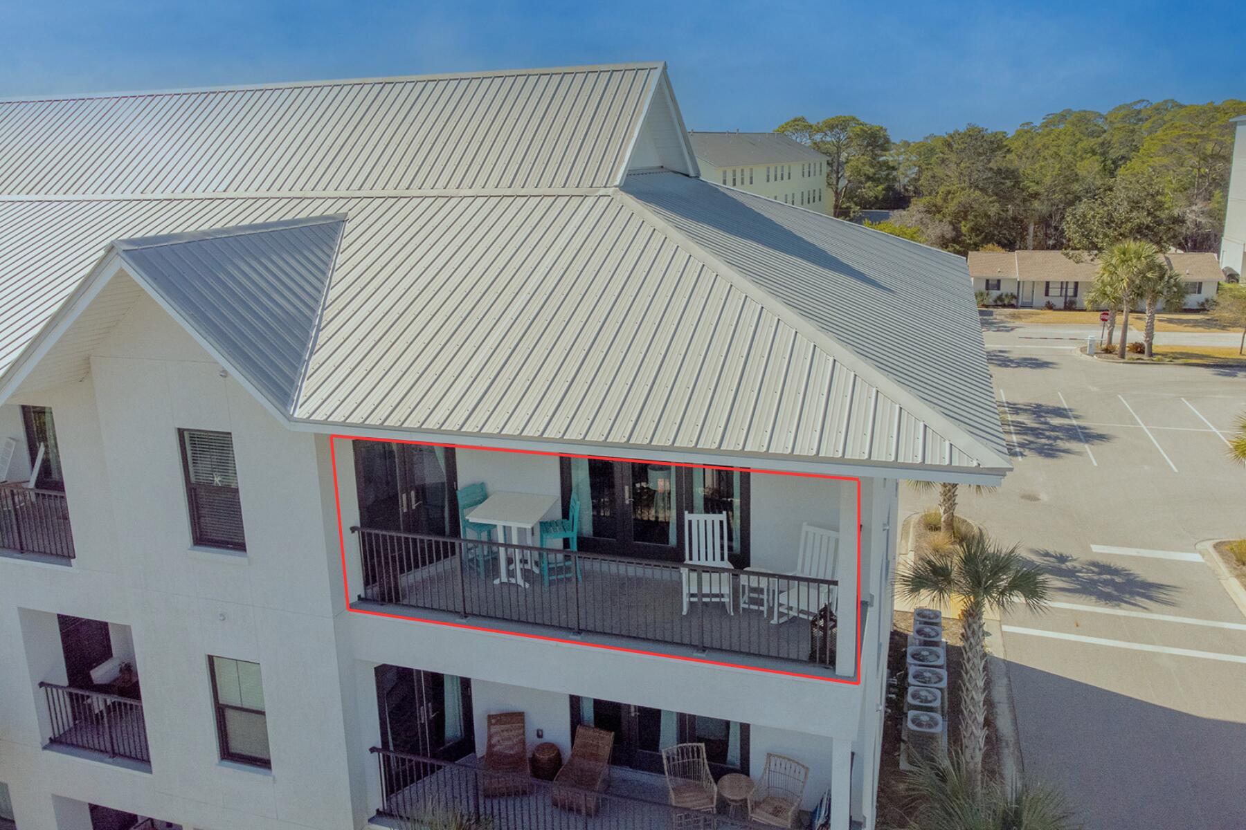 3986 West Hidden Lake Way, Unit 231 Santa Rosa Beach, FL 32459 - Photo 7 of 66 a view of a house with a patio