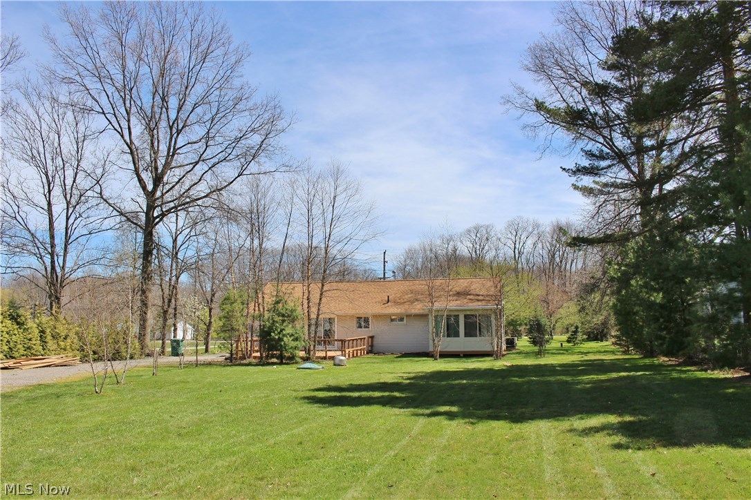 10702 Chillicothe Road Kirtland, OH 44094 - Photo 24 of 25 View from the back yard