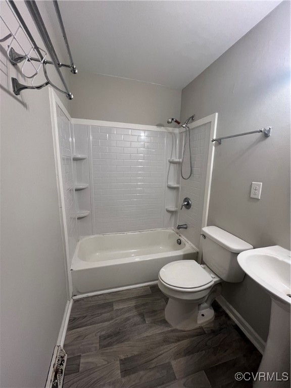 4101 Norborne Road Richmond, VA 23234 - Photo 10 of 10 Full bath with wood finished floors, bathtub / sho