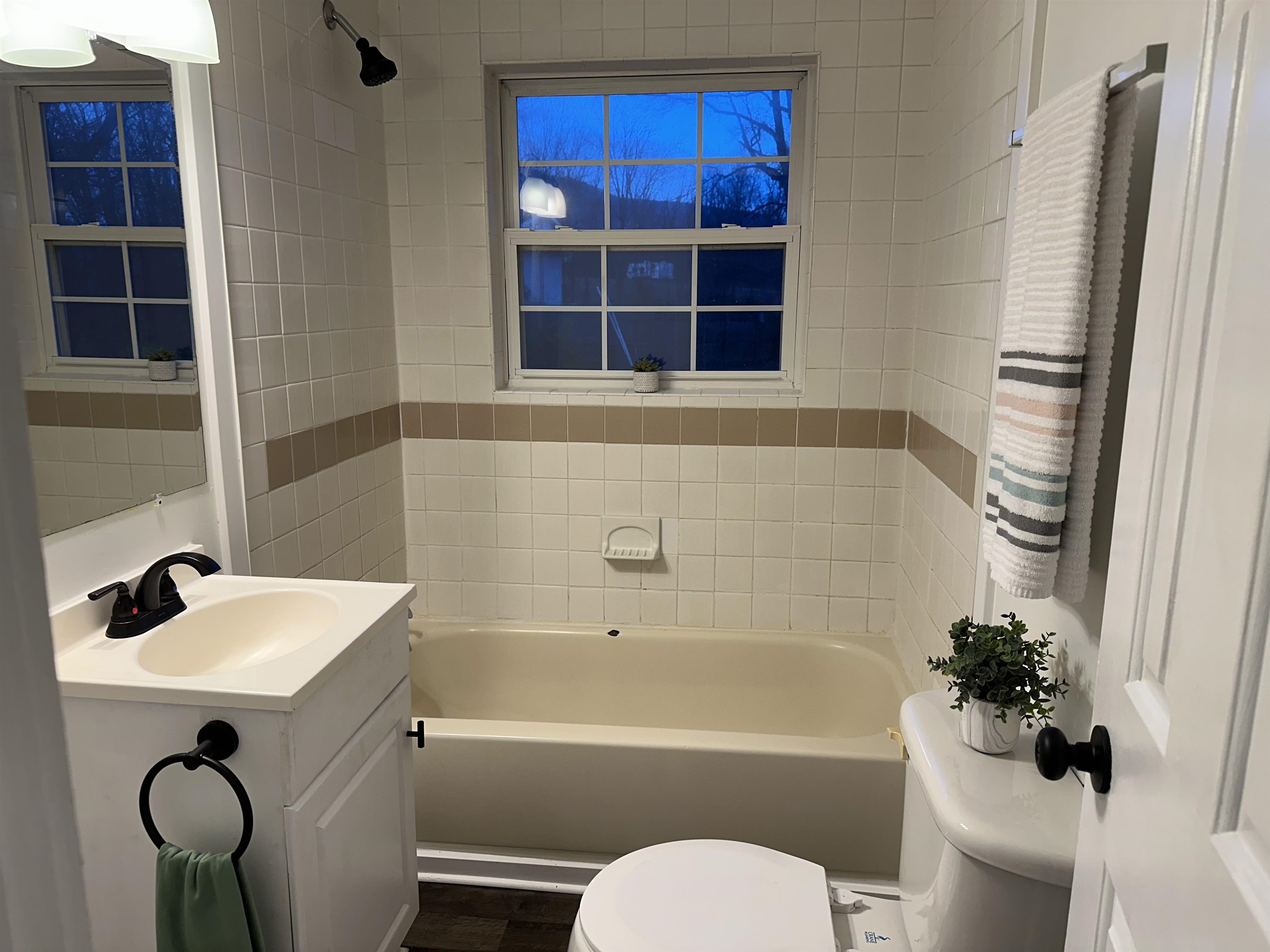 815 Beagle Gap Road Crozet, VA 22932 - Photo 14 of 18 a bathroom with a sink toilet and shower