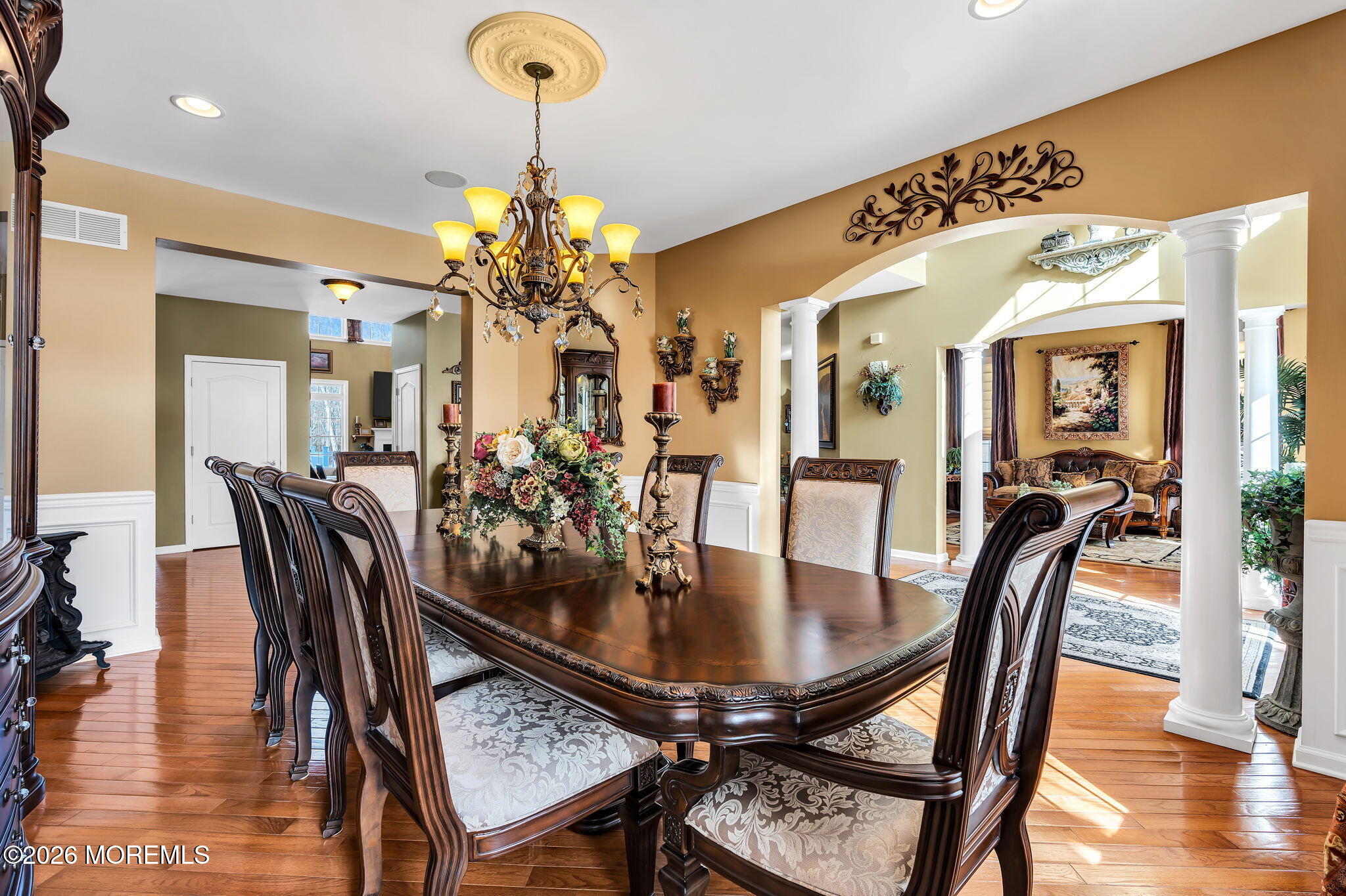 24 Parkside Drive Jackson, NJ 08527 - Photo 35 of 91 a dining room with furniture and wooden floor