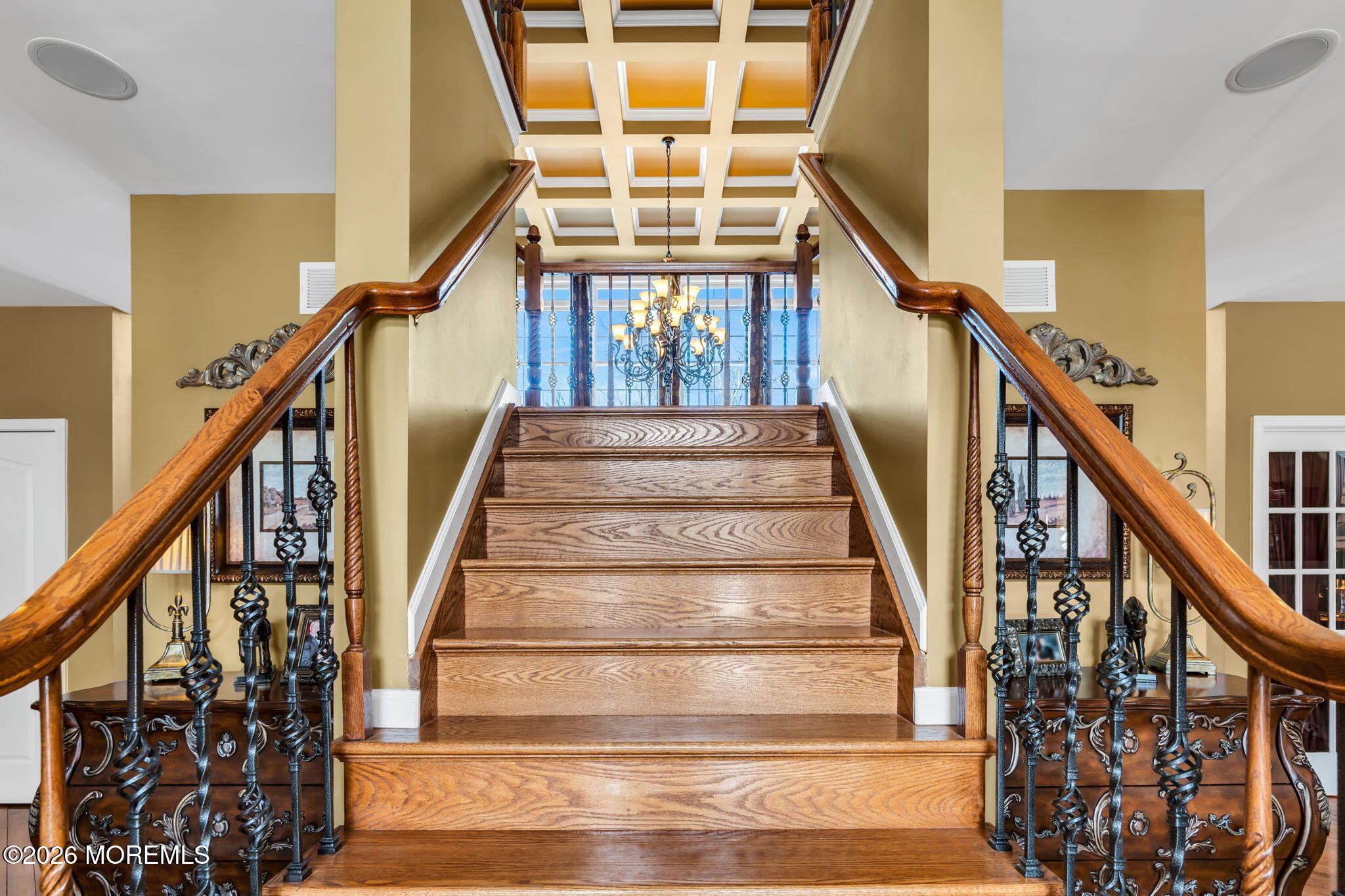 24 Parkside Drive Jackson, NJ 08527 - Photo 38 of 91 a view of staircase with wooden floor and a front door