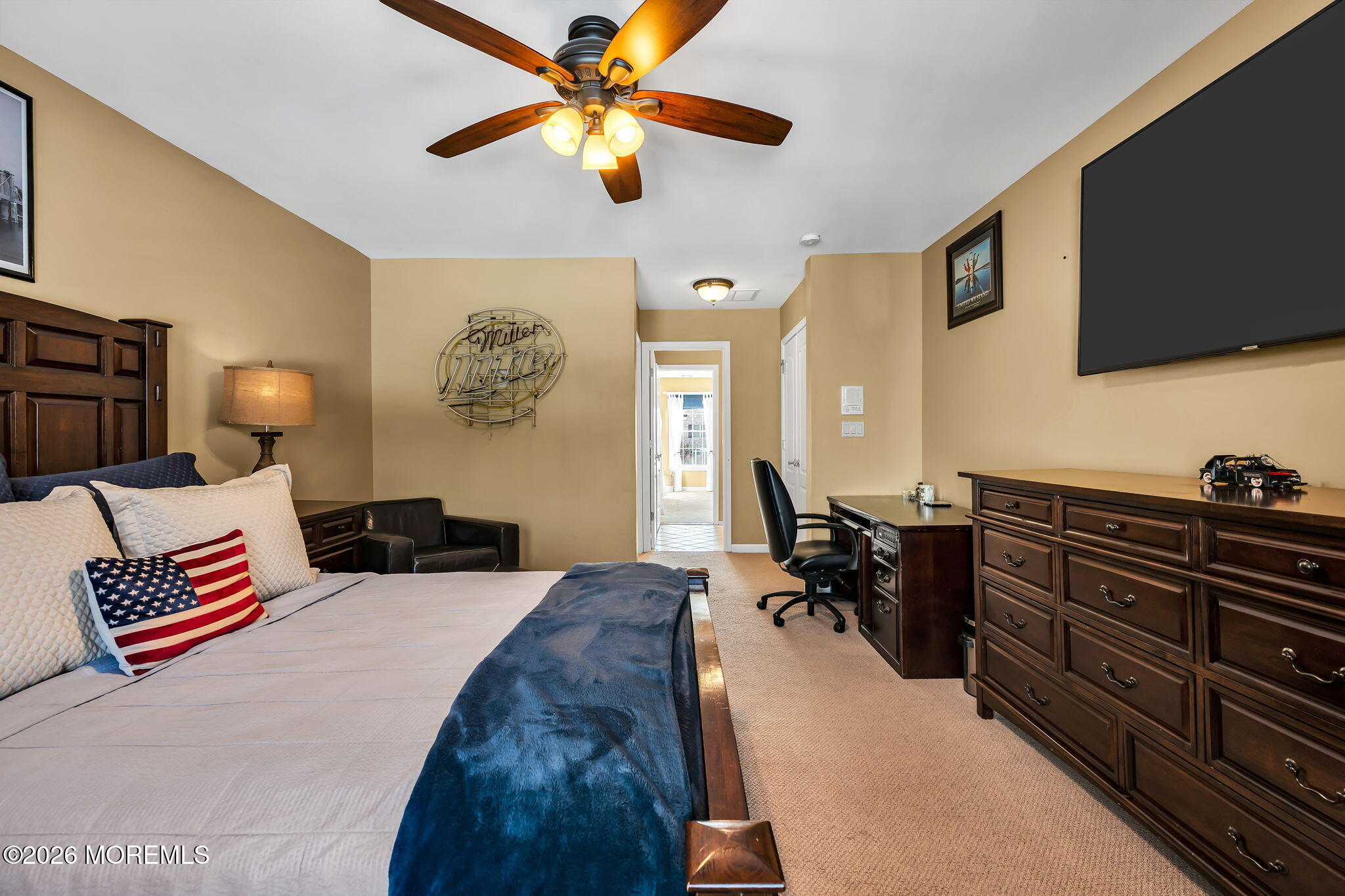 24 Parkside Drive Jackson, NJ 08527 - Photo 56 of 91 a bedroom with a bed and wooden floor