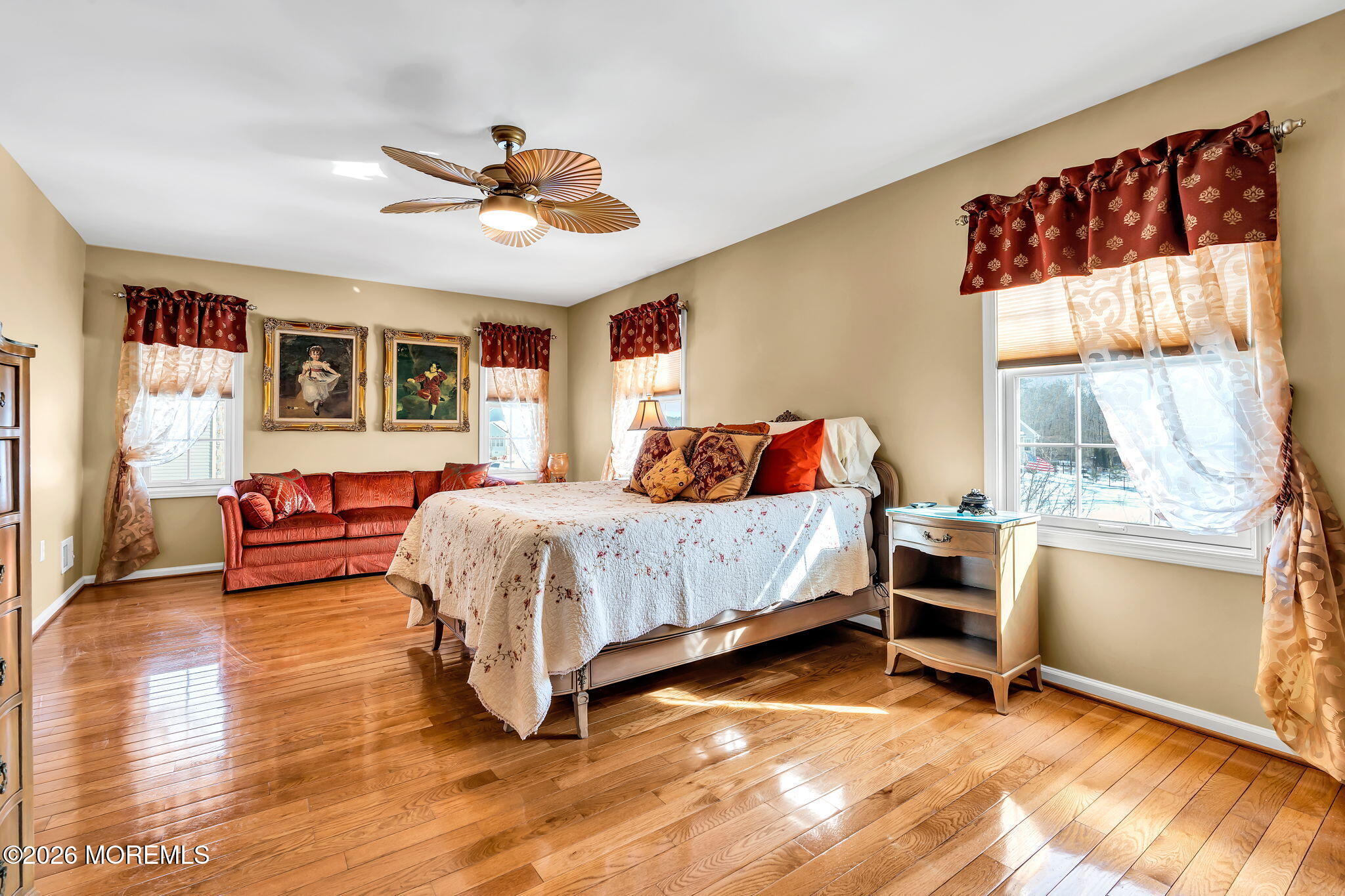 24 Parkside Drive Jackson, NJ 08527 - Photo 77 of 91 a bedroom with a bed and a large window