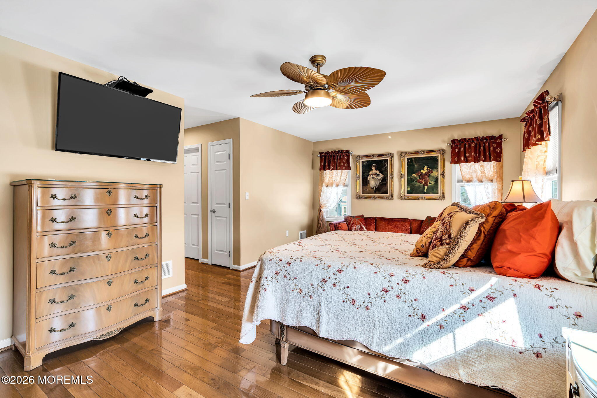 24 Parkside Drive Jackson, NJ 08527 - Photo 78 of 91 a bedroom with a bed and wooden floor