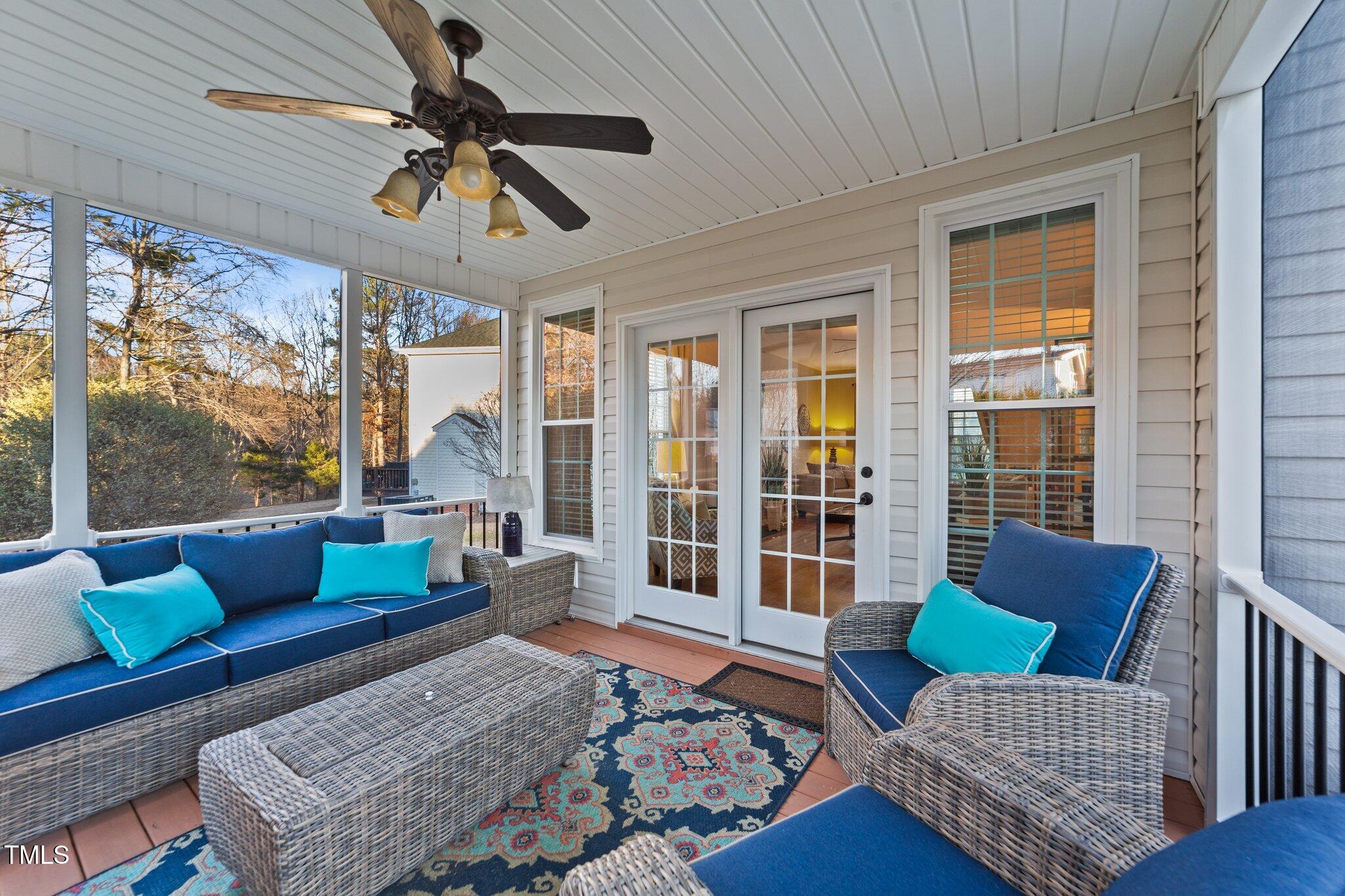 7 Summer Ridge Durham, NC 27712 - Photo 31 of 40 Screened porch