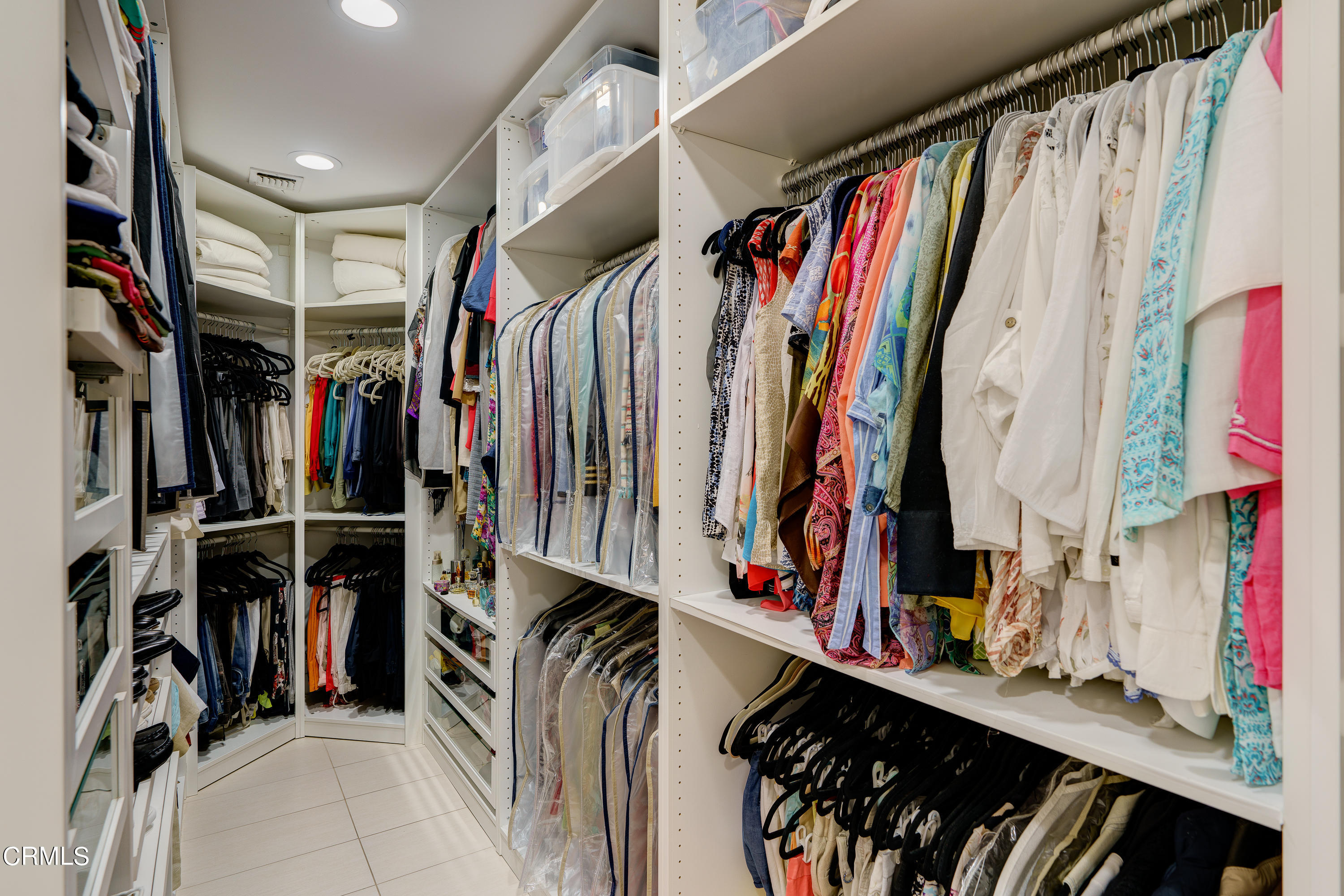 3336 Stephens Circle Glendale, CA 91208 - Photo 67 of 74 a view of walk in closet with clothes and shoes