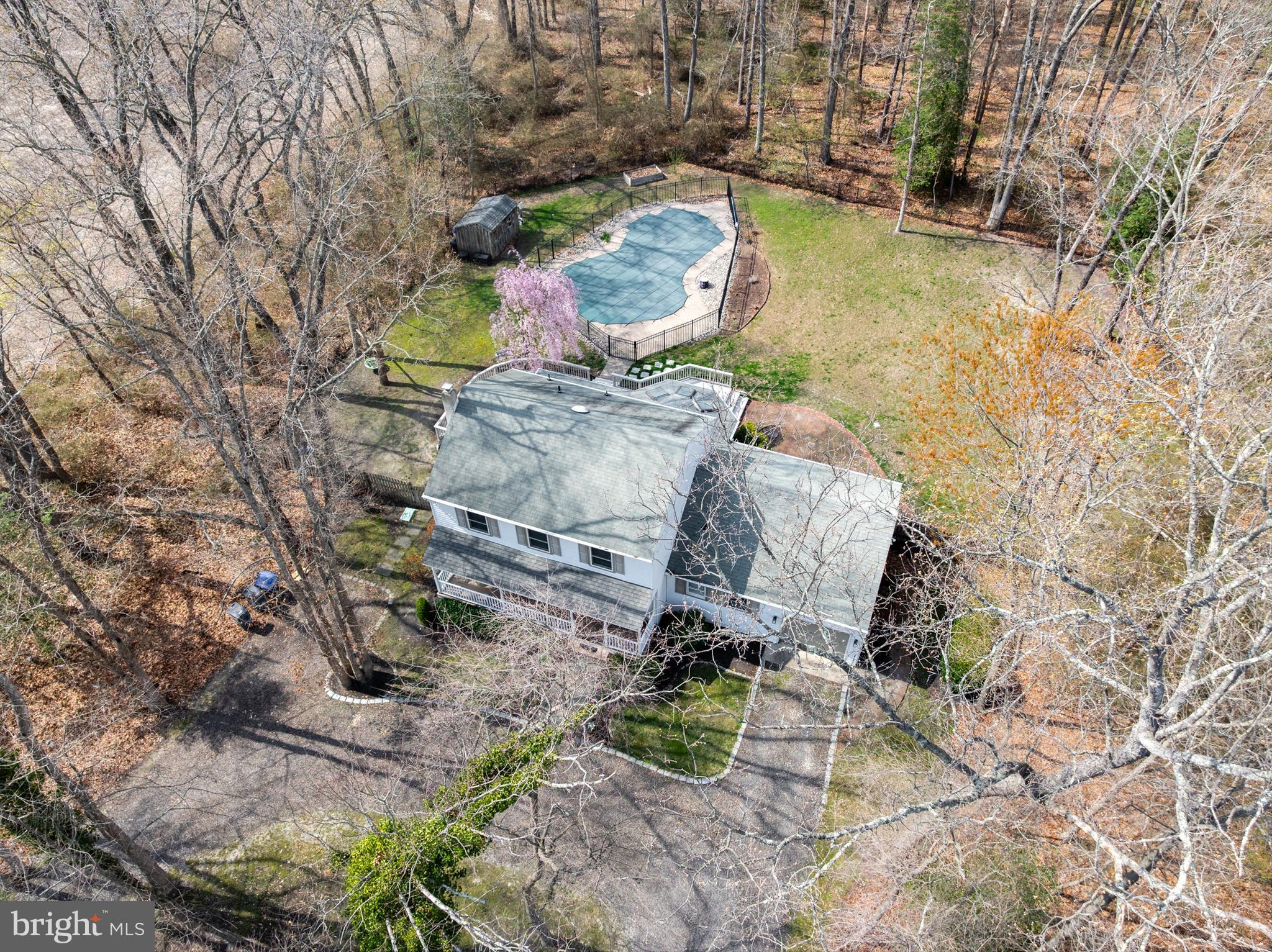 13 Mallard Drive Tabernacle, NJ 08088 - Photo 42 of 54 an aerial view of a house with a yard