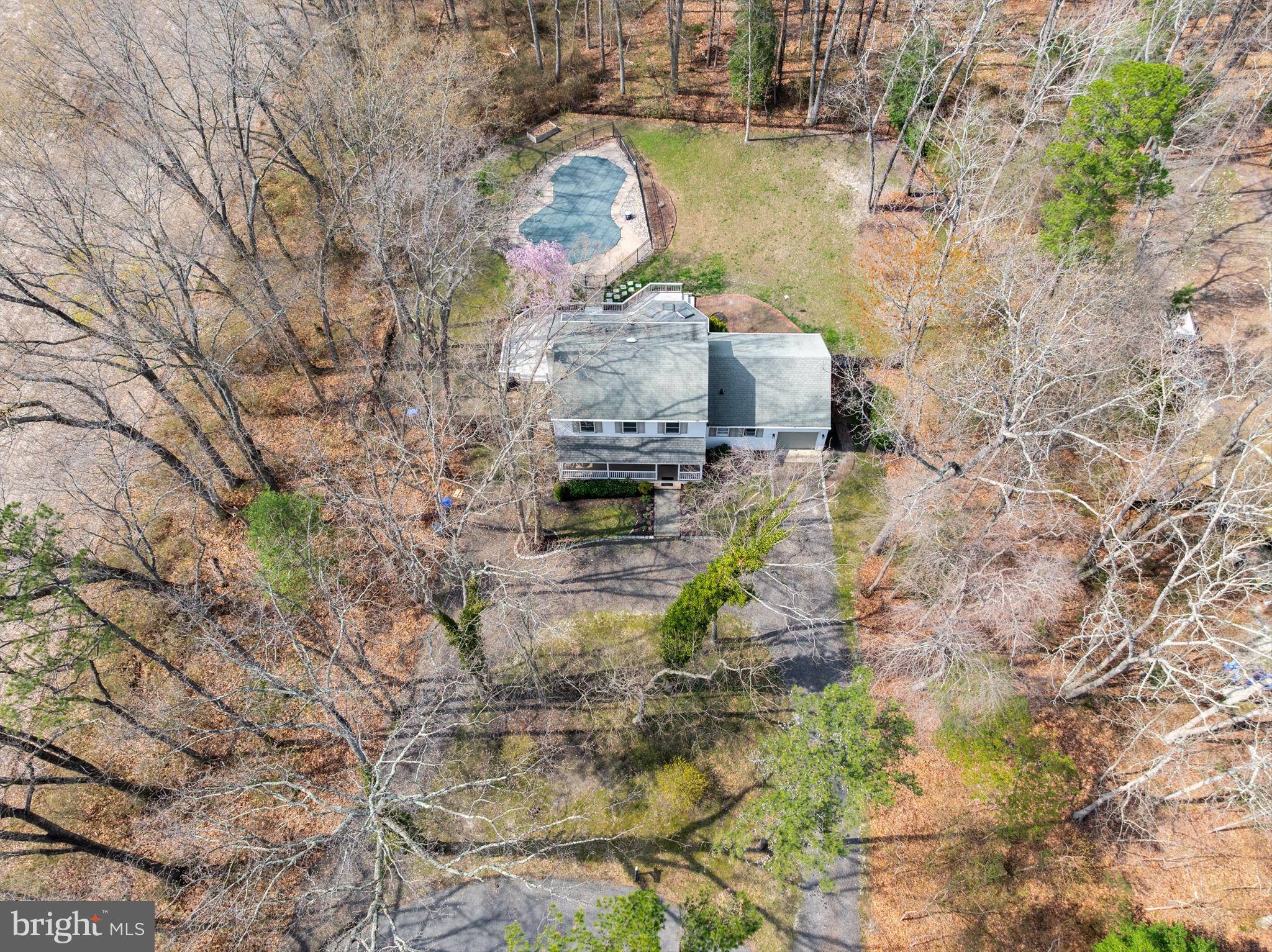 13 Mallard Drive Tabernacle, NJ 08088 - Photo 43 of 54 a aerial view of a house with a yard and lake view