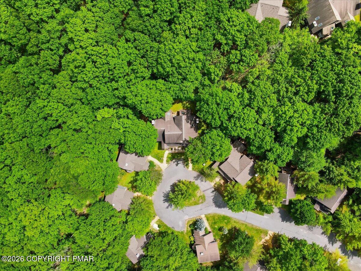 128 Short Hill Rd Lake Lake Harmony, PA 18624 - Photo 41 of 44 Aerial Home View